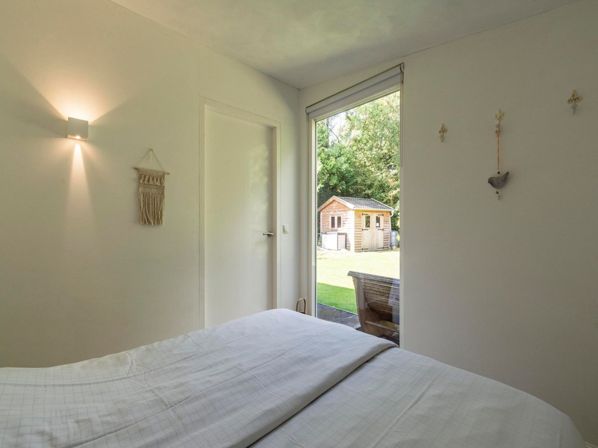 Een slaapkamer van Eureka 109 in Sint Maartensvlotbrug