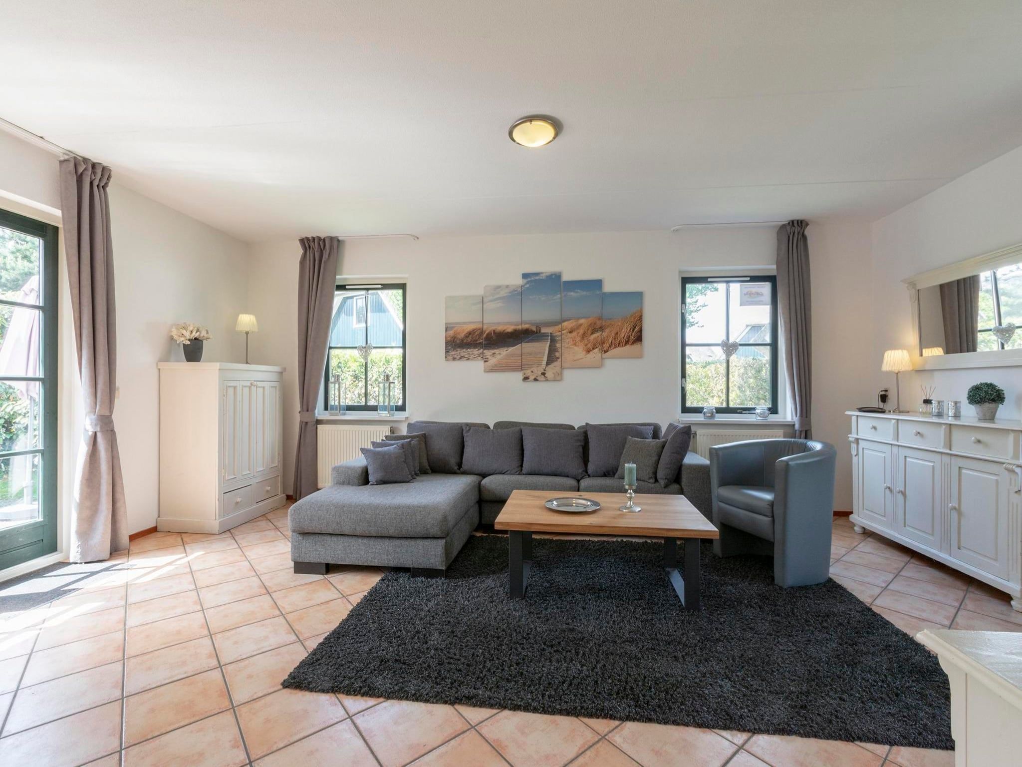 De eetkamer van De Buitenplaats 100 in Callantsoog