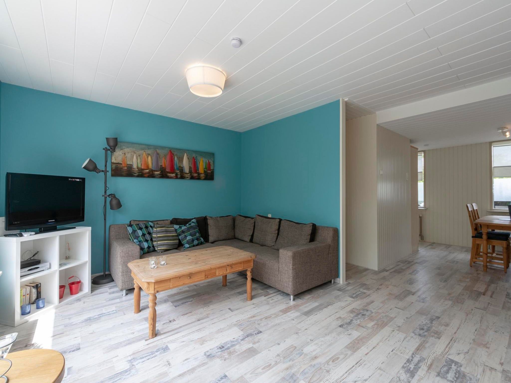 De woonkamer van Eureka 78 in Sint Maartensvlotbrug