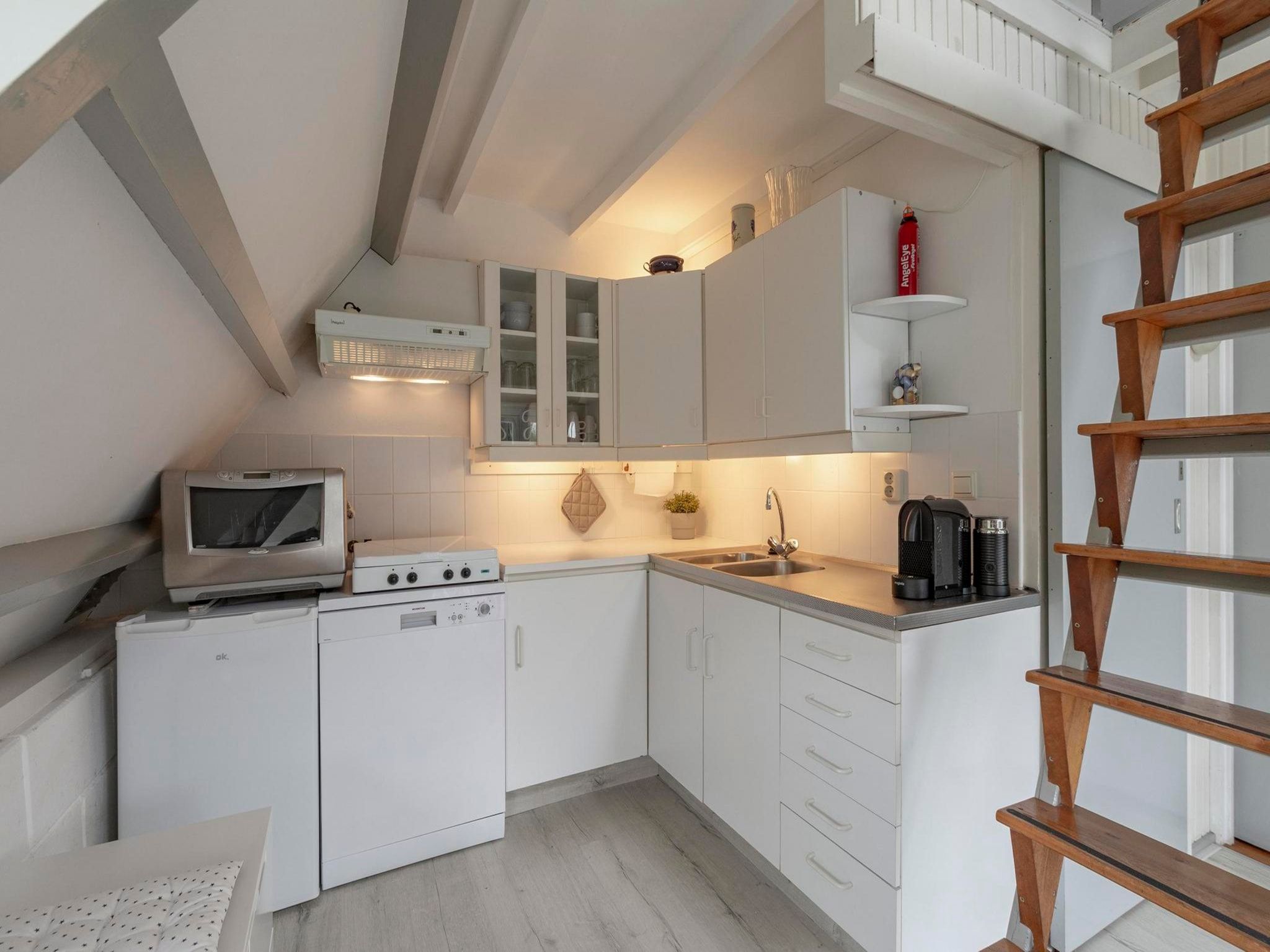 De keuken van Sandepark 165 in Groote Keeten