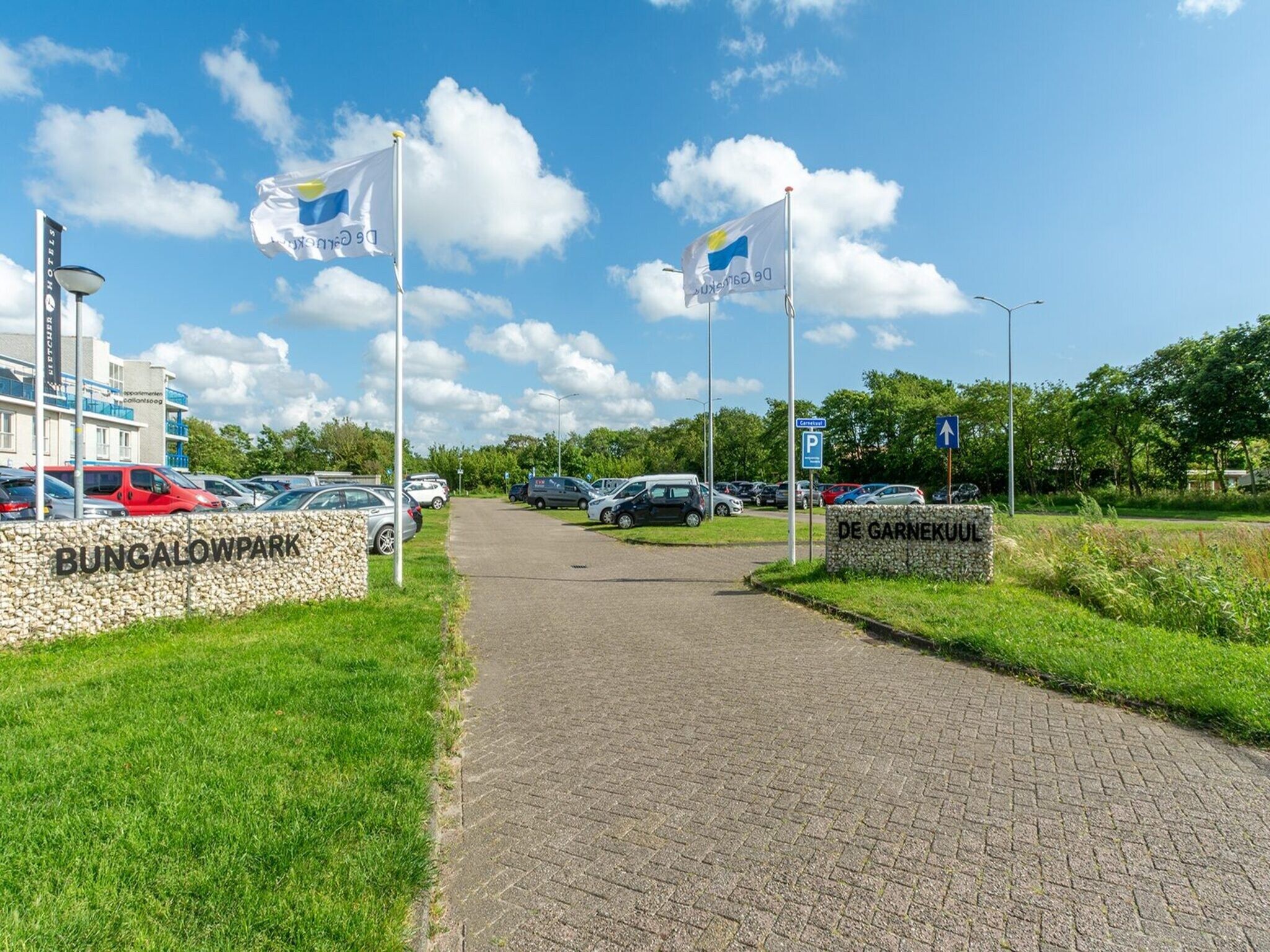 Parkfaciliteiten bij Garnekuul 13 in Callantsoog