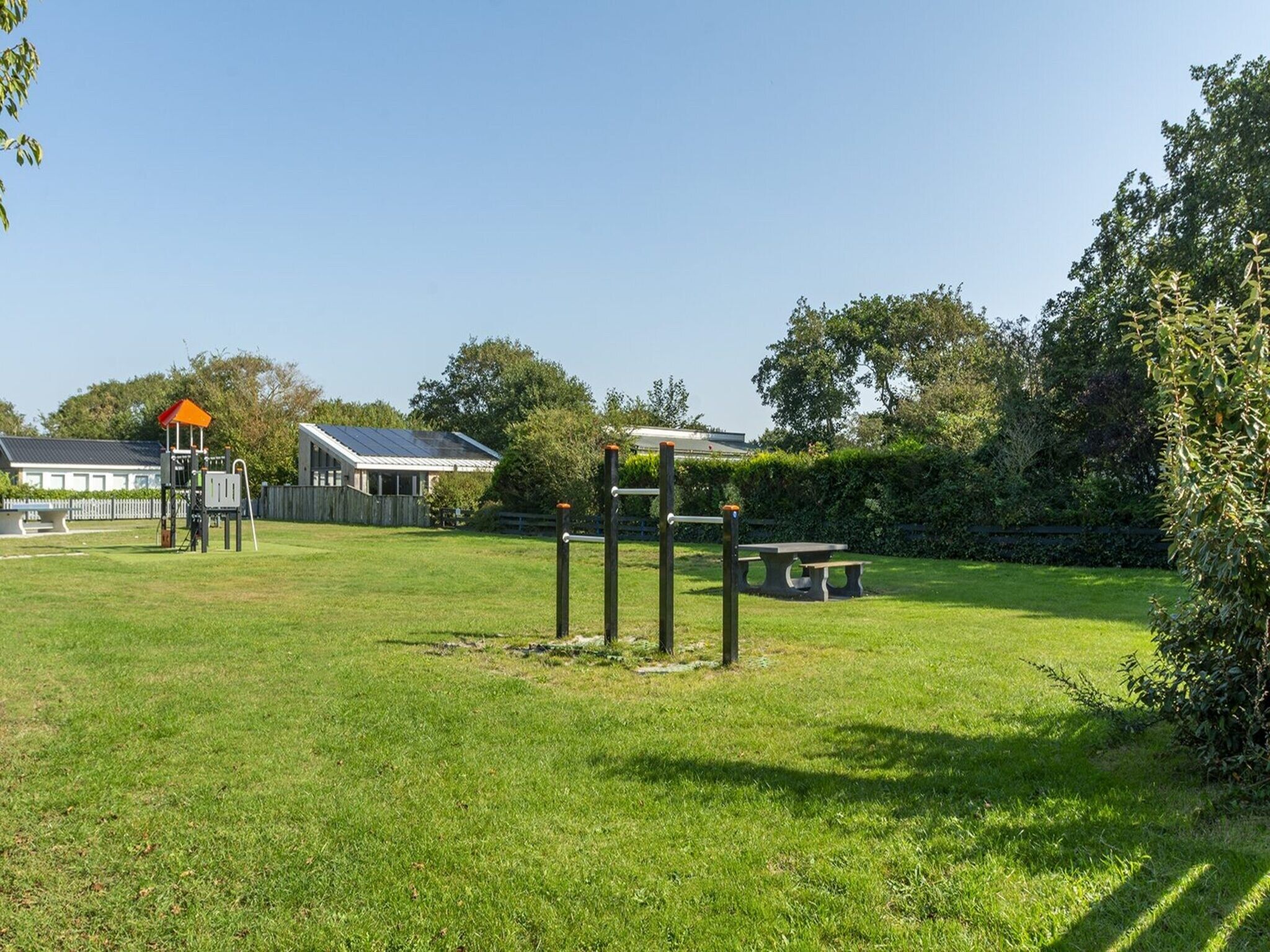 De tuin van Garnekuul 13 in Callantsoog