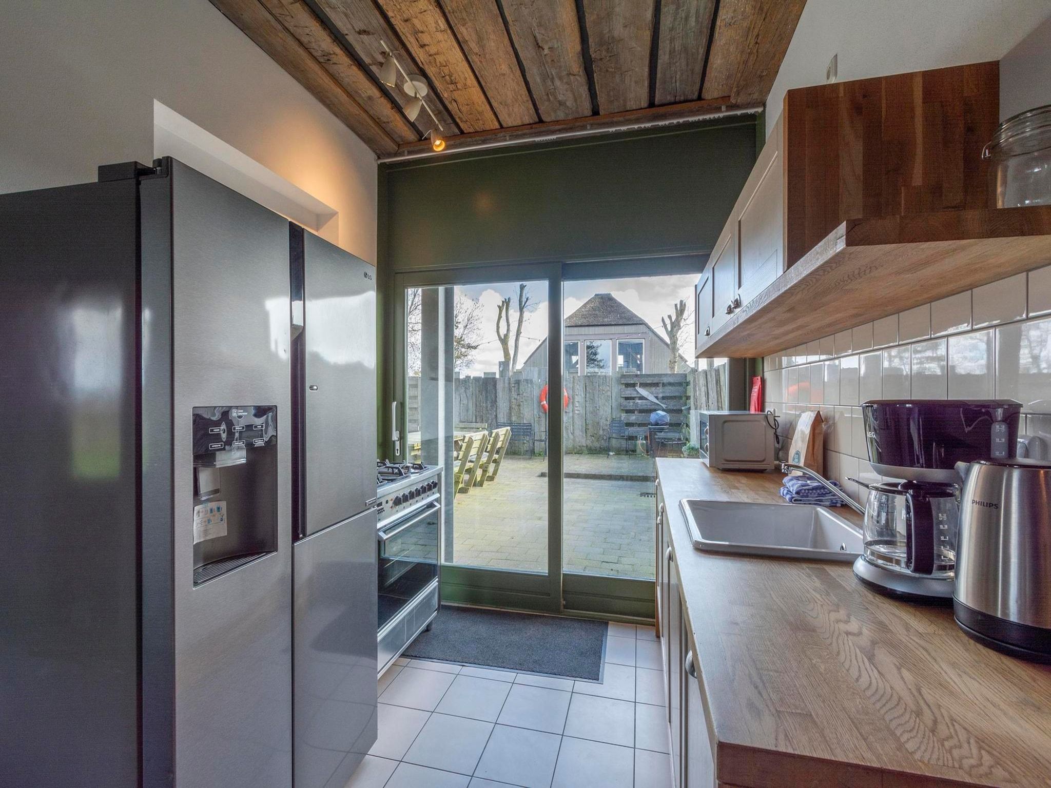 De keuken van Villa Zuidwester in Callantsoog