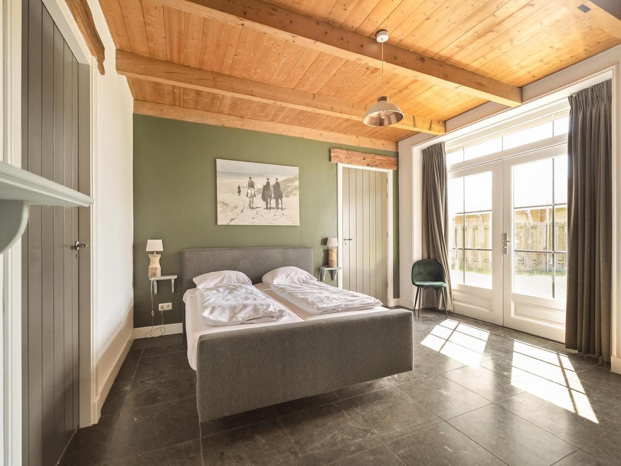 Een slaapkamer van Vossehoeck 3 in Callantsoog