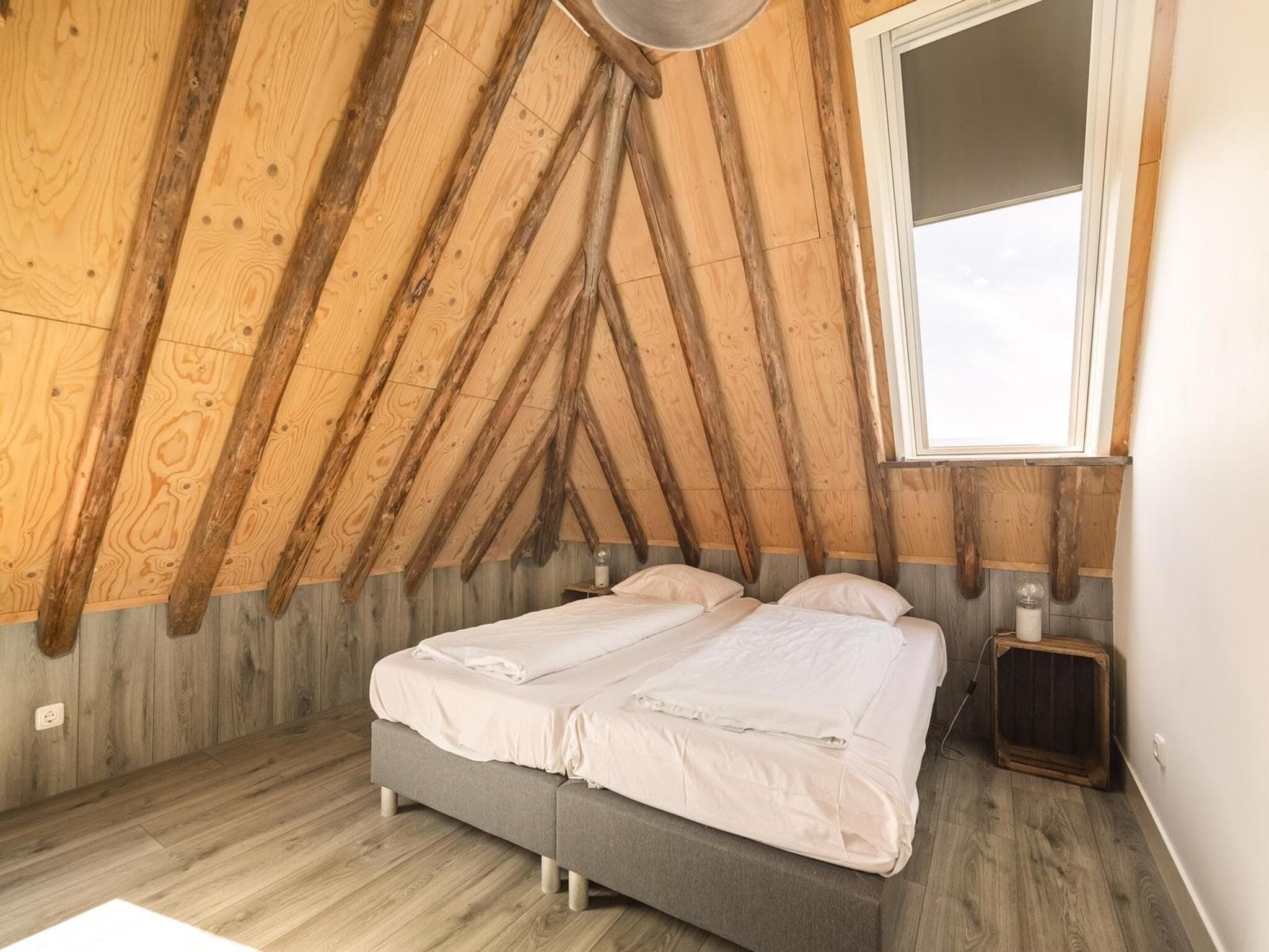 Een slaapkamer van Vossehoeck 3 in Callantsoog