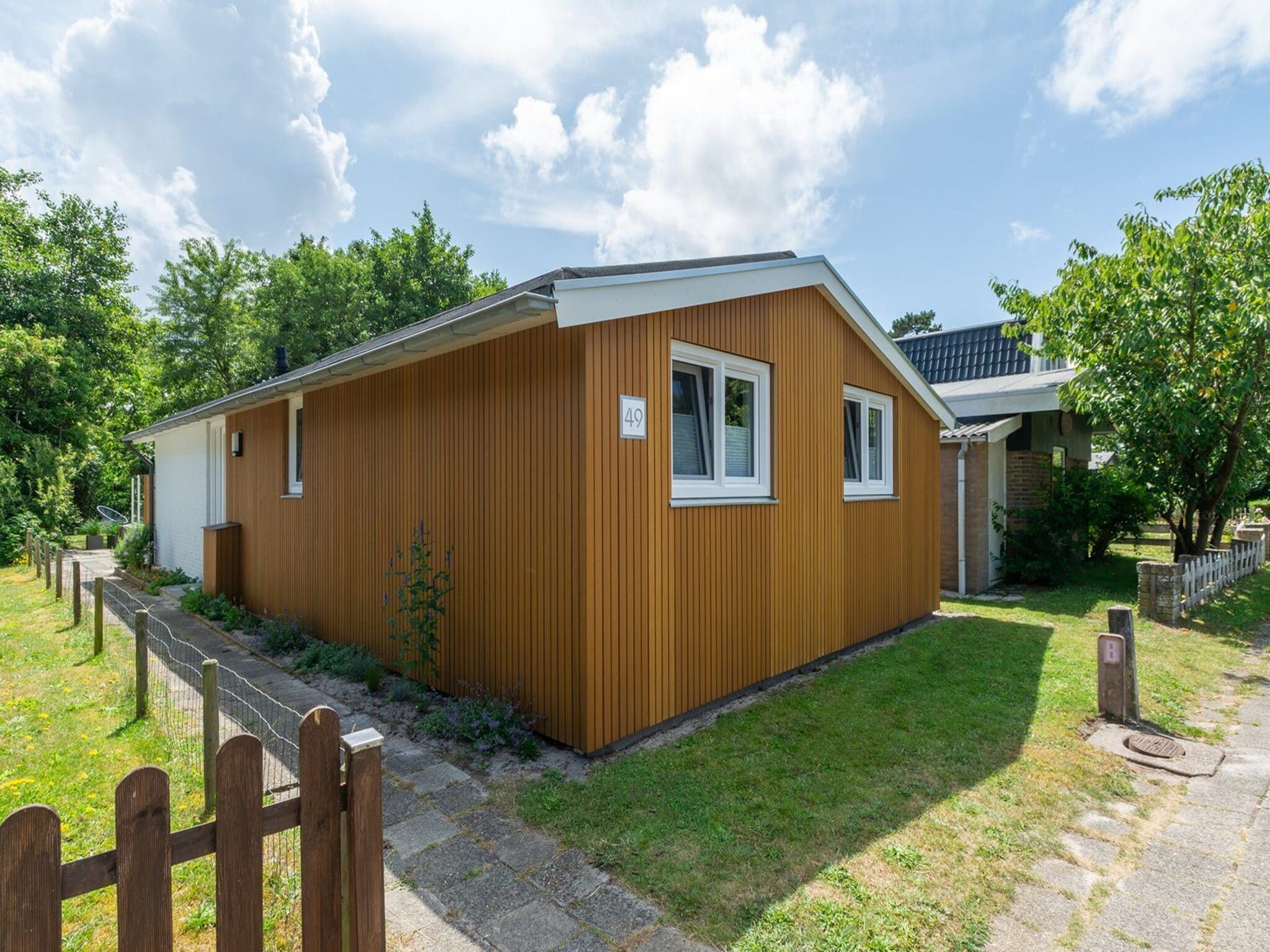De buitenkant van Garnekuul 49 in Callantsoog