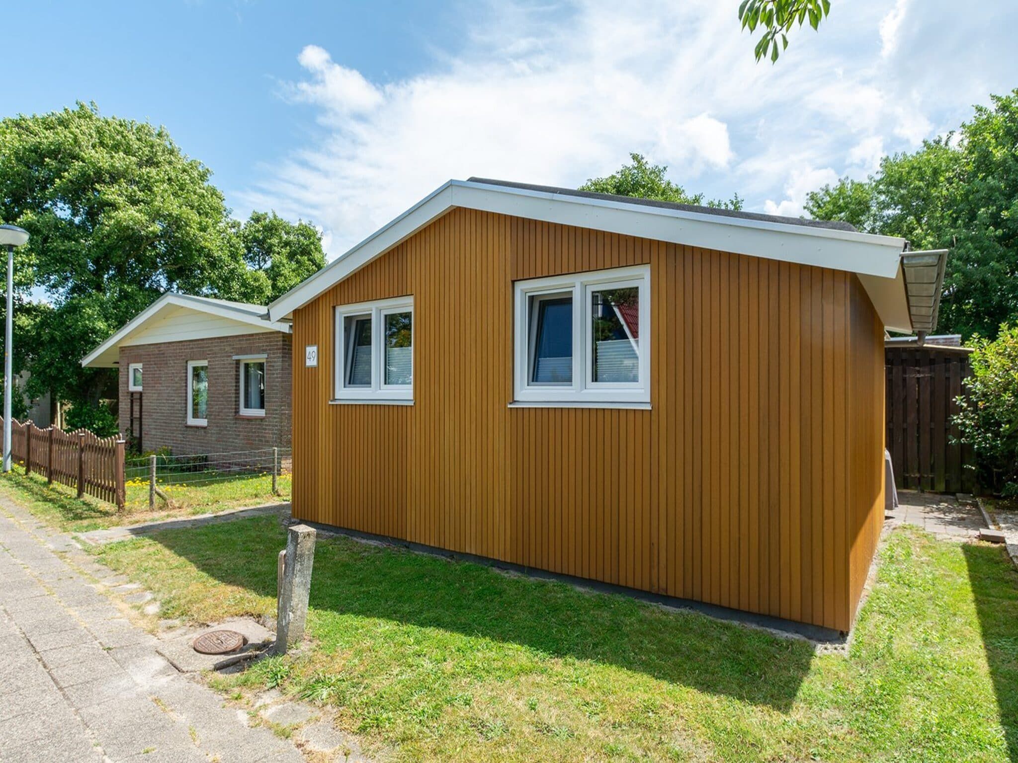 De buitenkant van Garnekuul 49 in Callantsoog