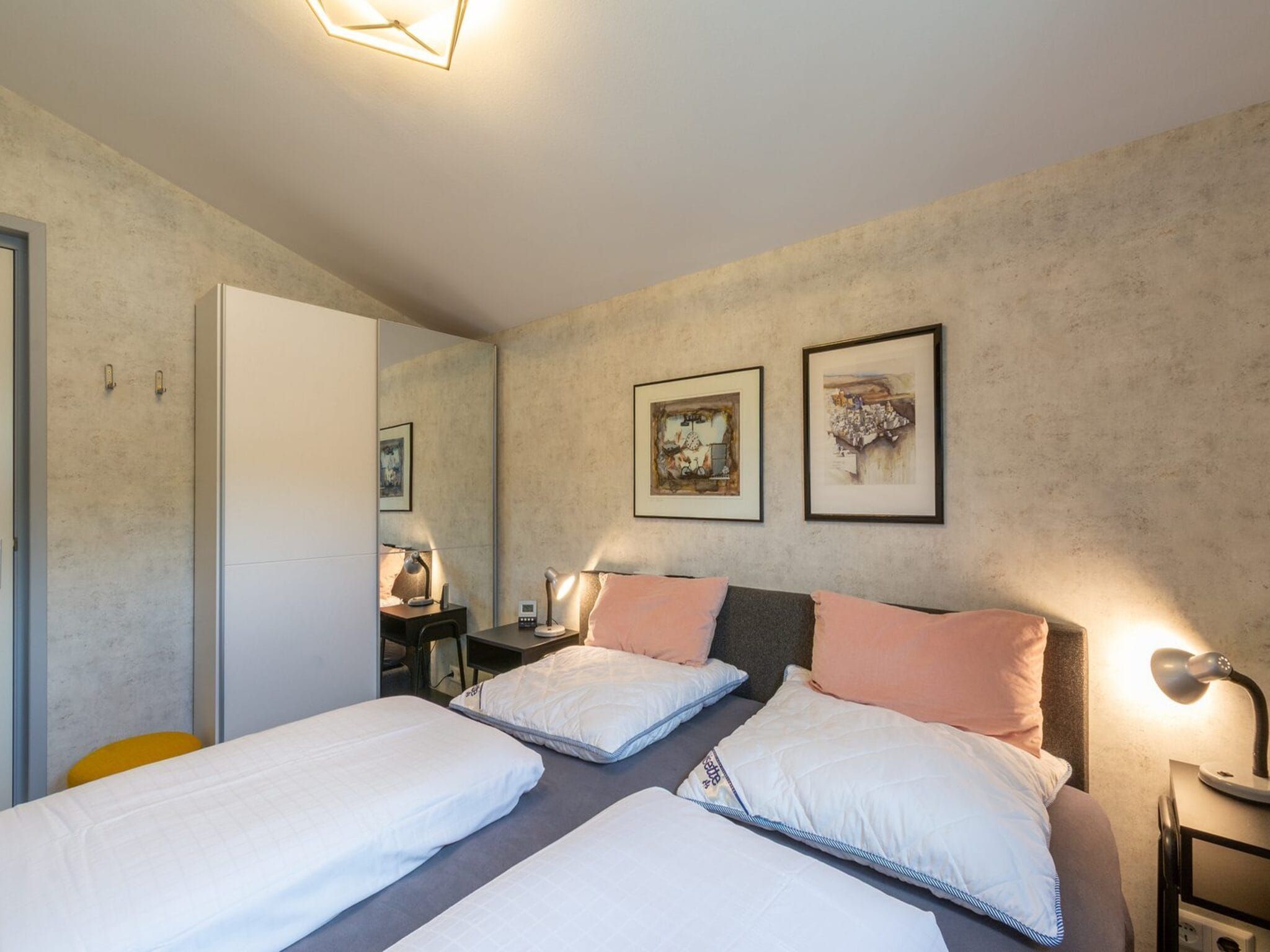 Een slaapkamer van Garnekuul 49 in Callantsoog