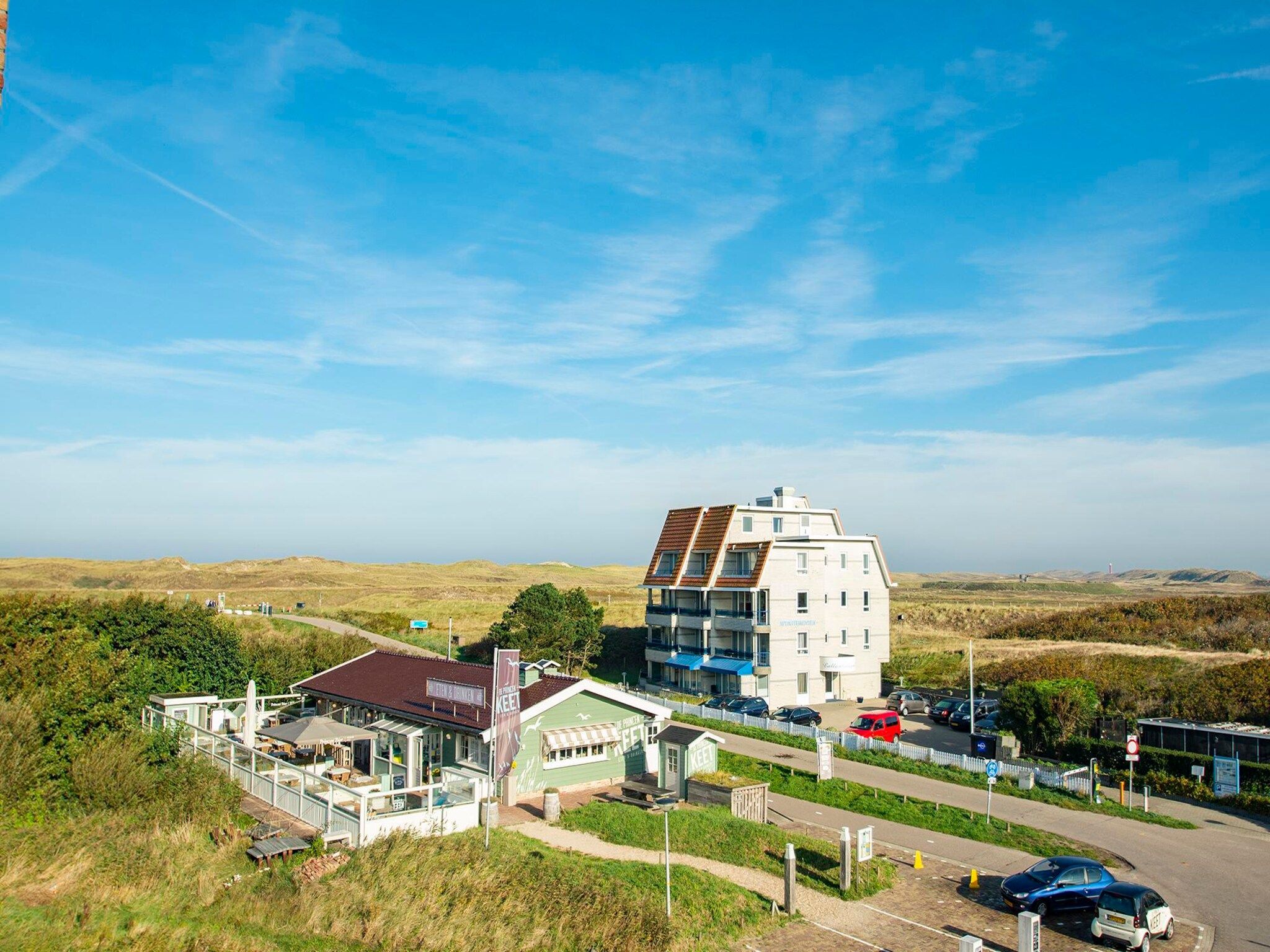 De buitenkant van Duinerei C301/C302 in Groote Keeten