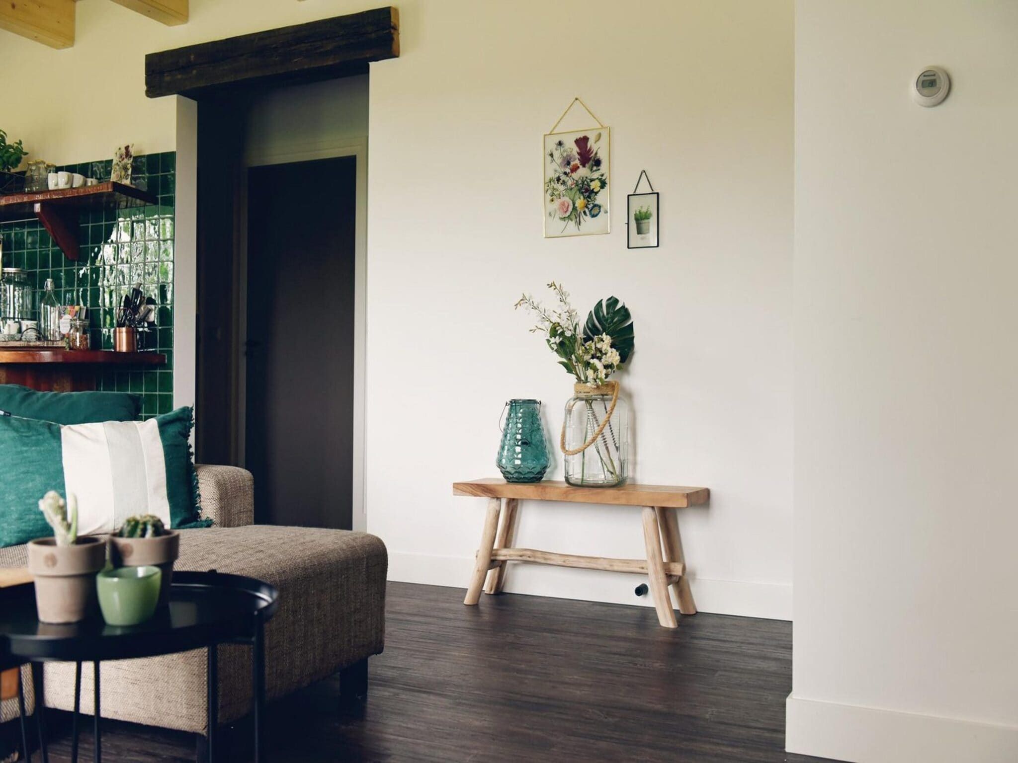 De woonkamer van Vossehoeck 4 in Callantsoog
