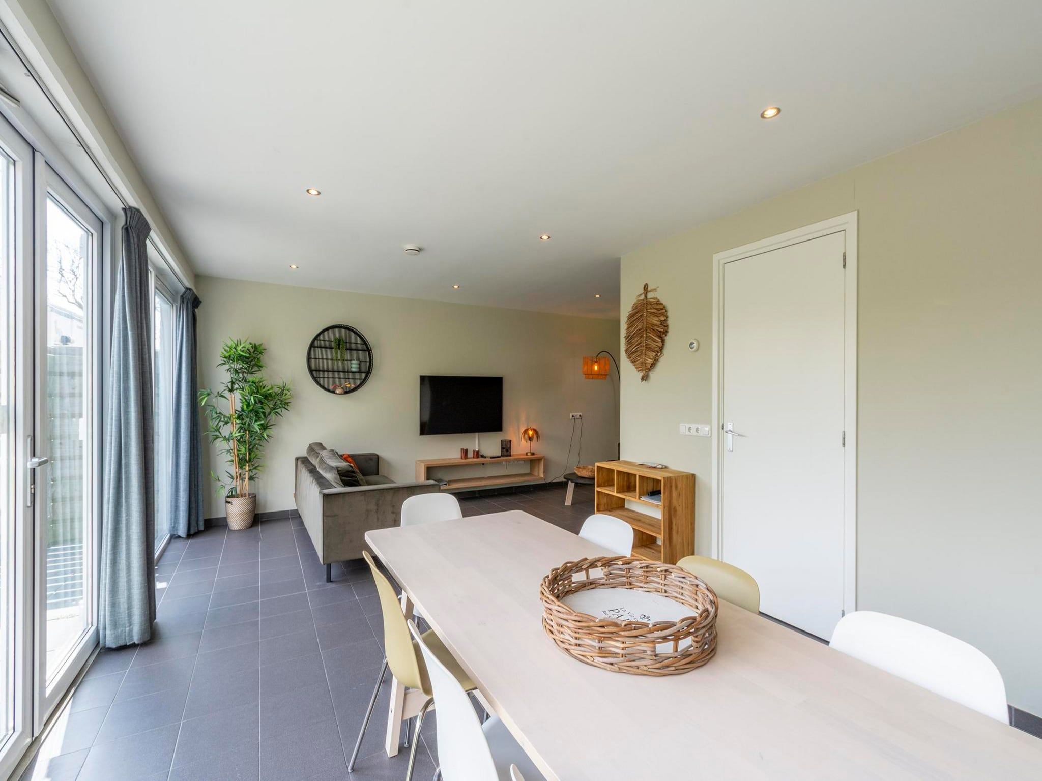 De eetkamer van Garnekuul 6 in Callantsoog