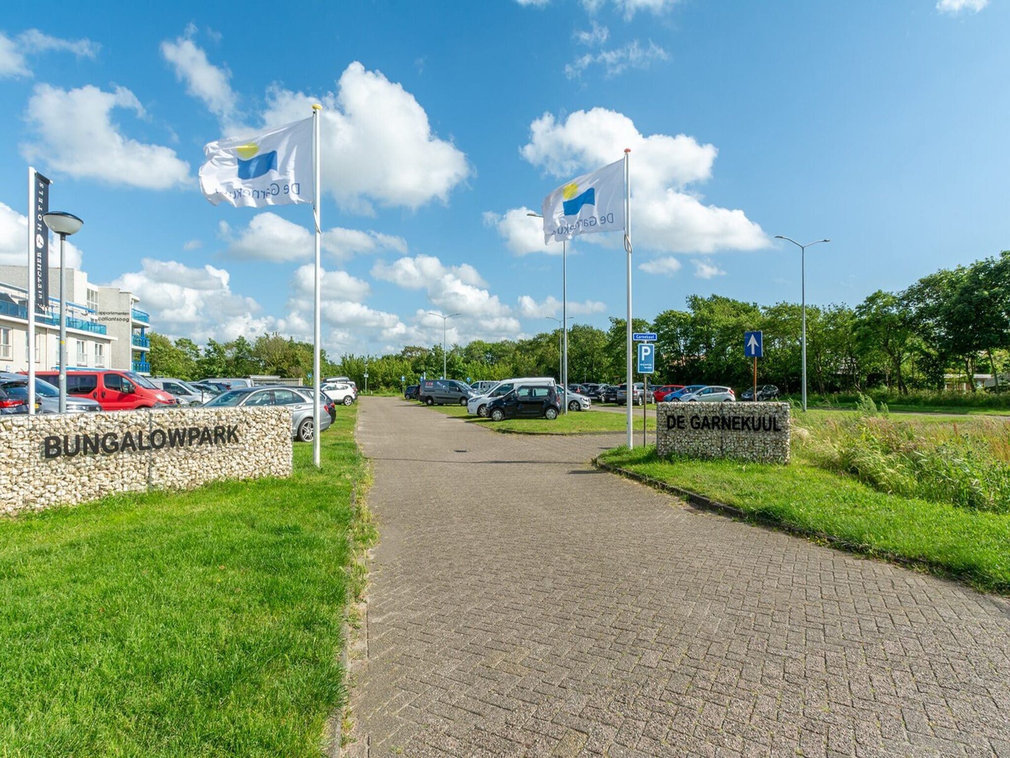 Parkfaciliteiten bij Garnekuul 90 in Callantsoog