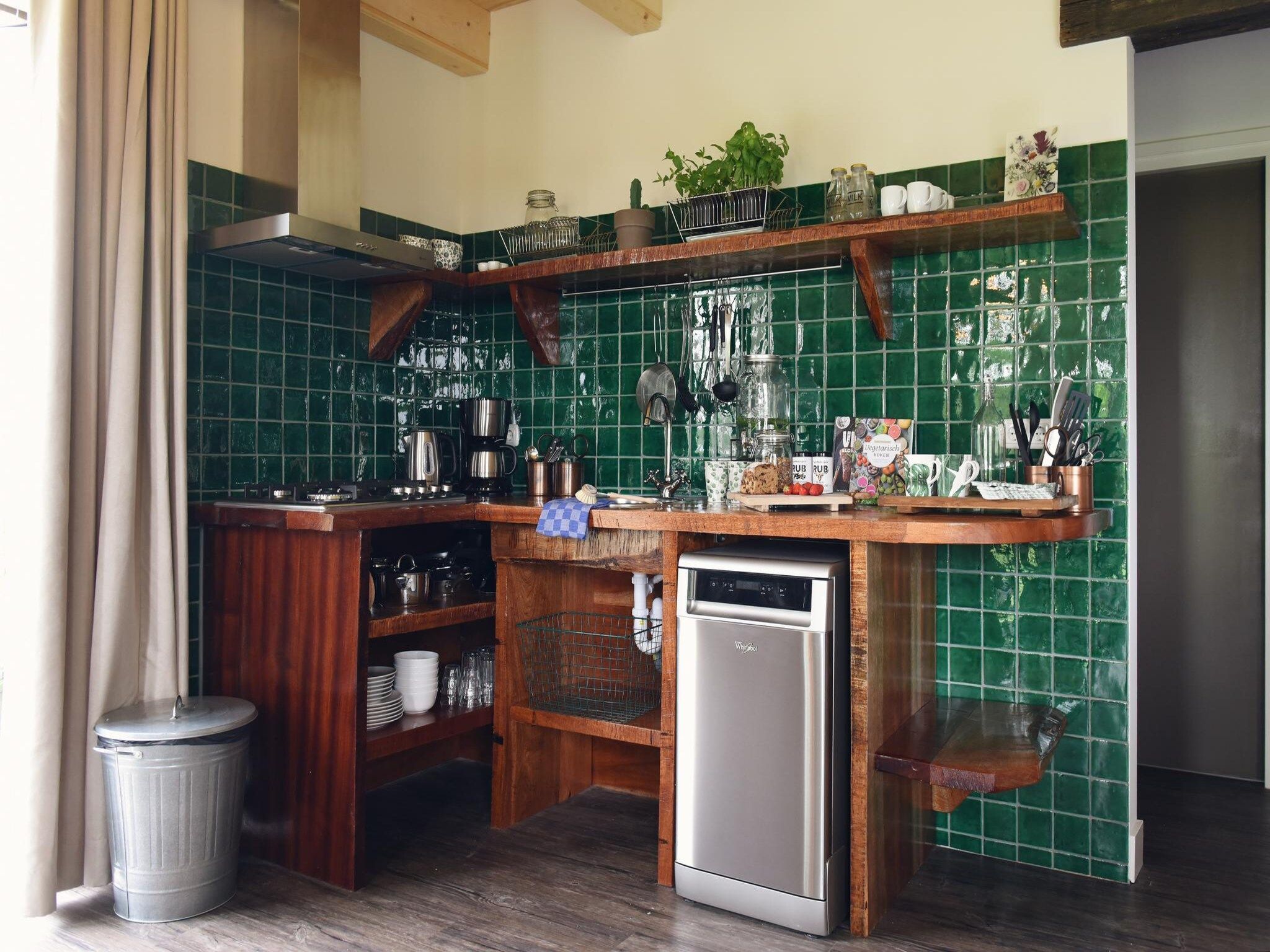 De keuken van Hoeve Landzicht in Callantsoog