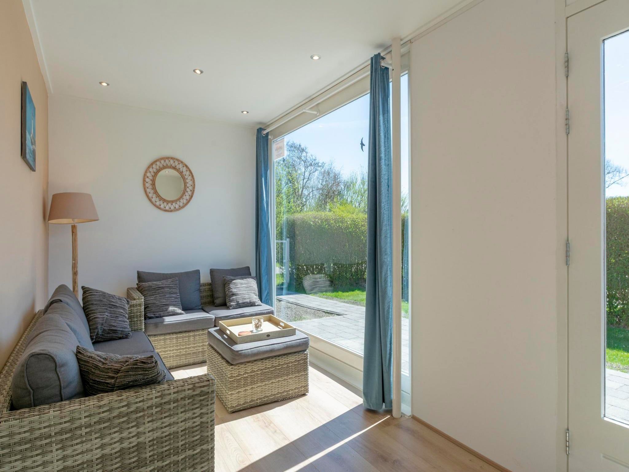 De woonkamer van Keizerskroon 58 in Julianadorp aan Zee