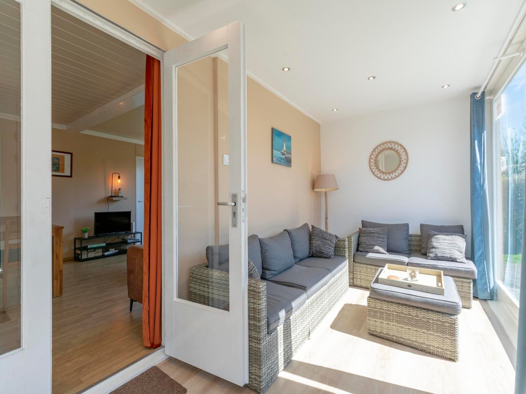 De woonkamer van Keizerskroon 58 in Julianadorp aan Zee