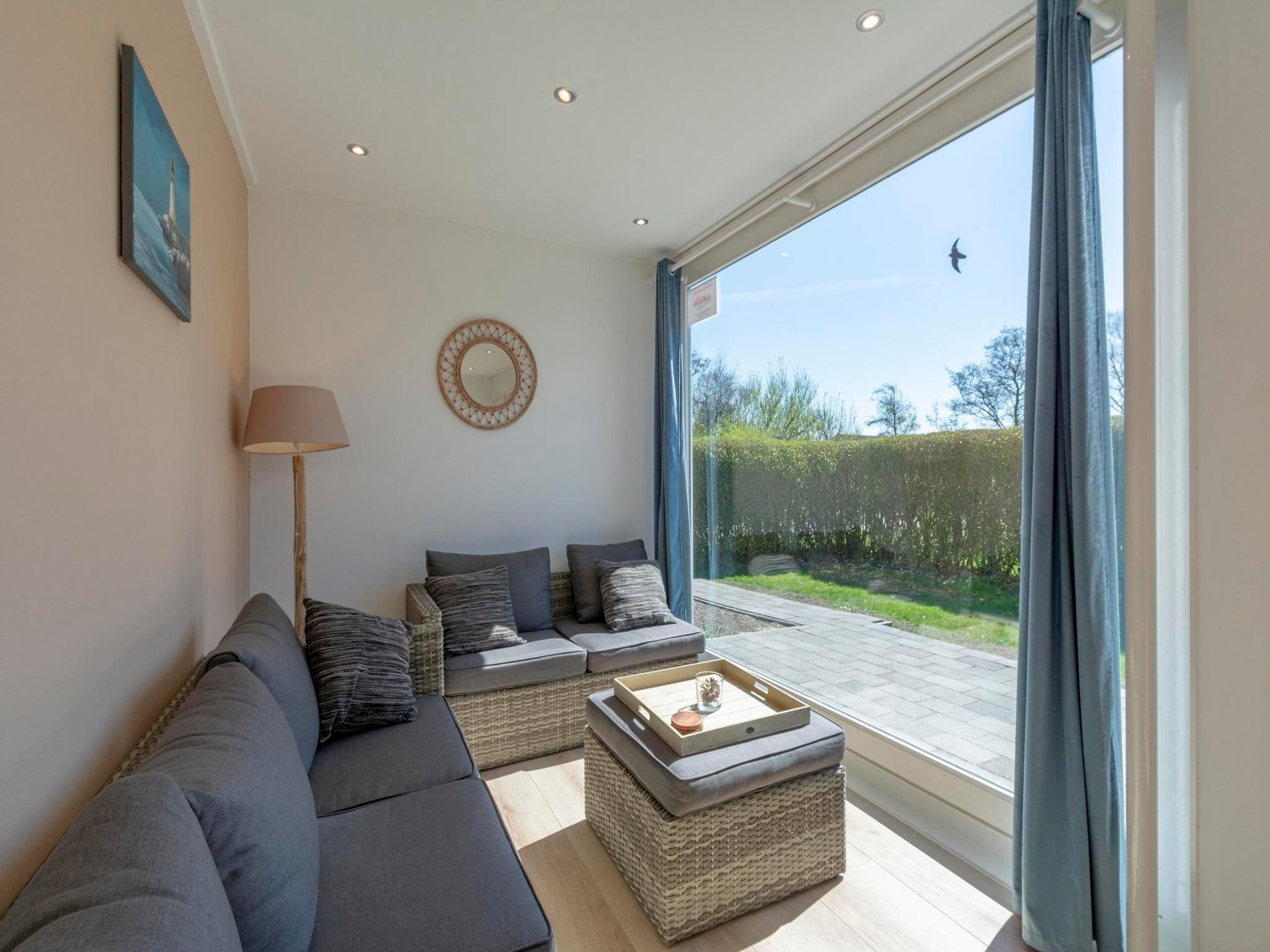 De woonkamer van Keizerskroon 58 in Julianadorp aan Zee