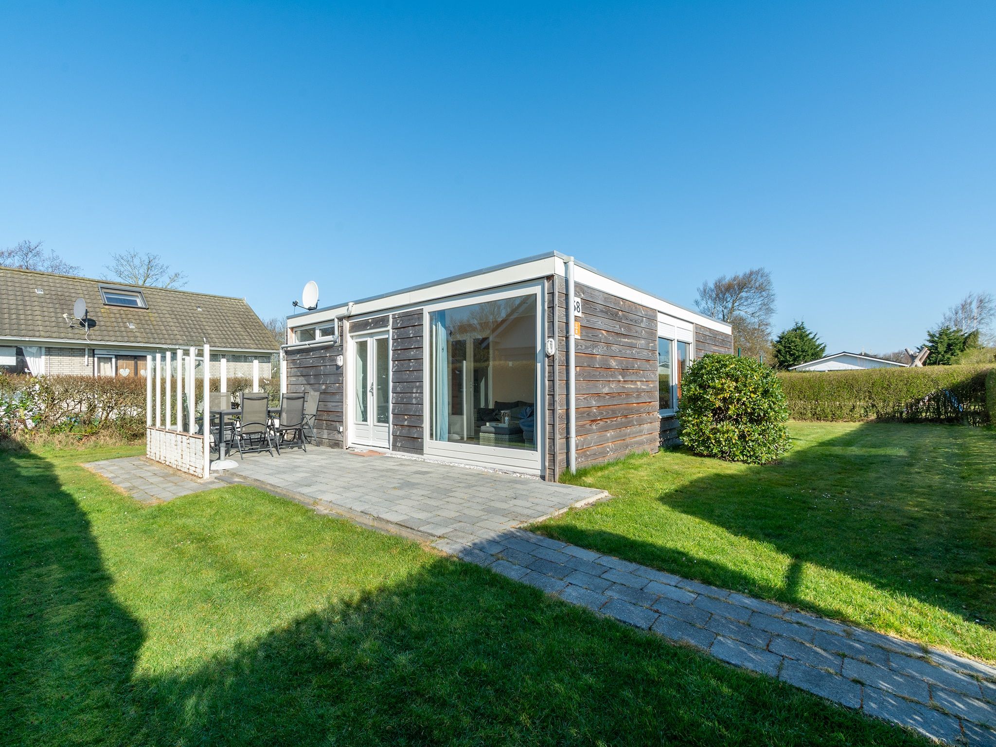 De buitenkant van Keizerskroon 58 in Julianadorp aan Zee