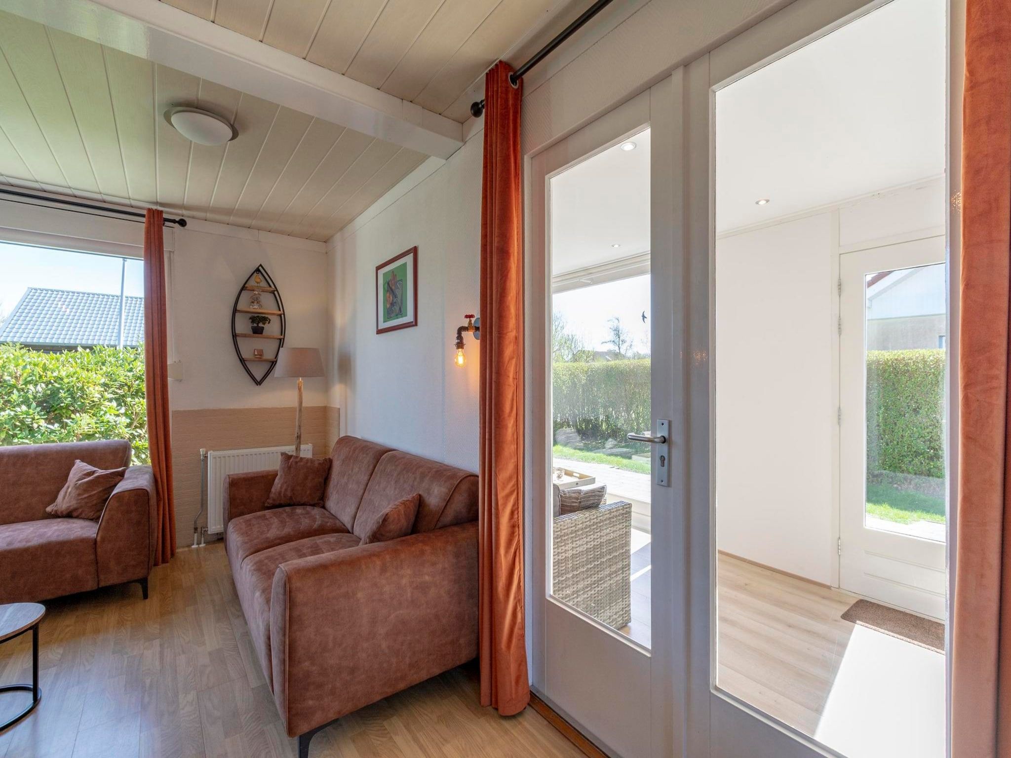 De woonkamer van Keizerskroon 58 in Julianadorp aan Zee