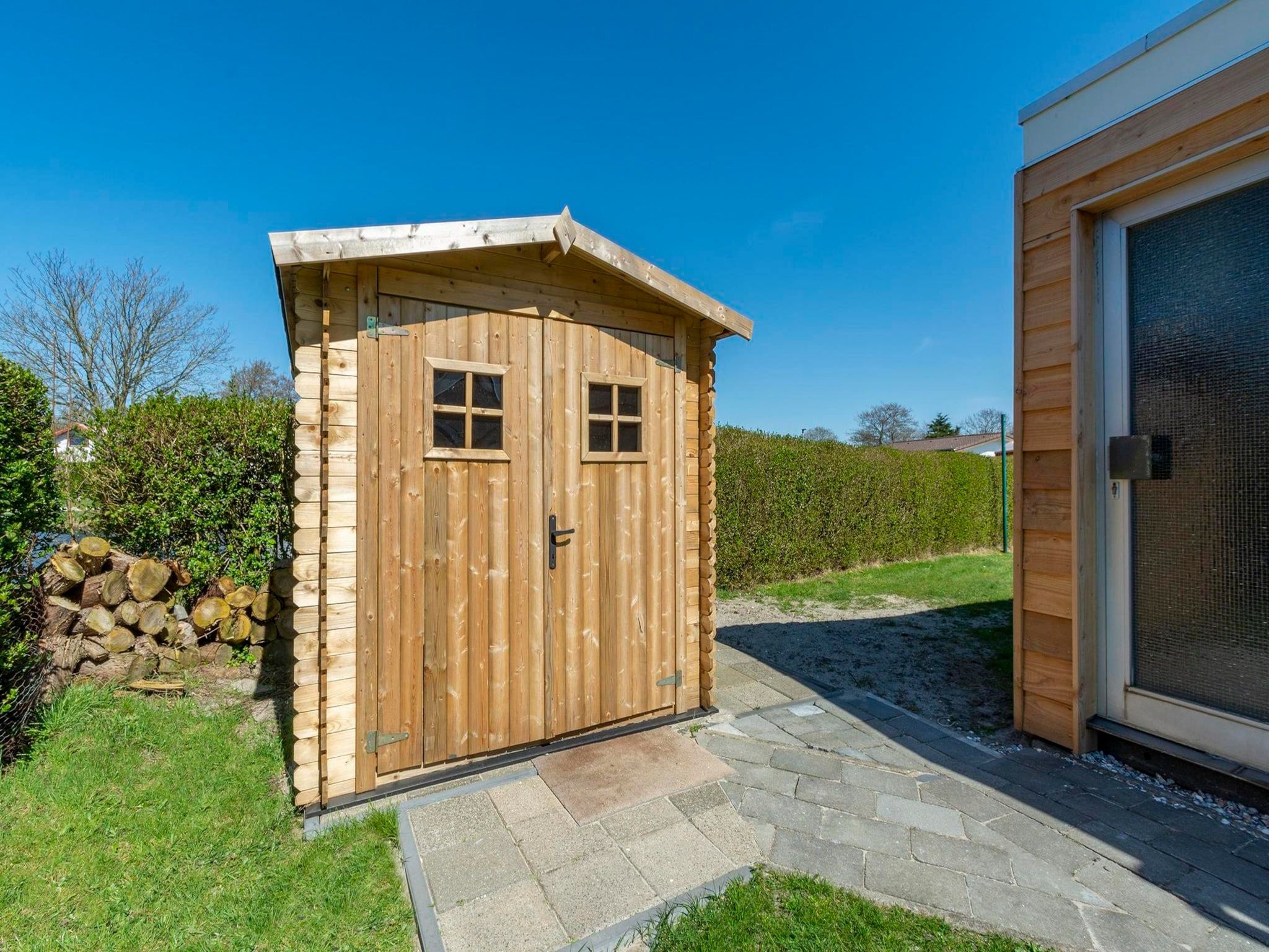 De buitenkant van Keizerskroon 58 in Julianadorp aan Zee