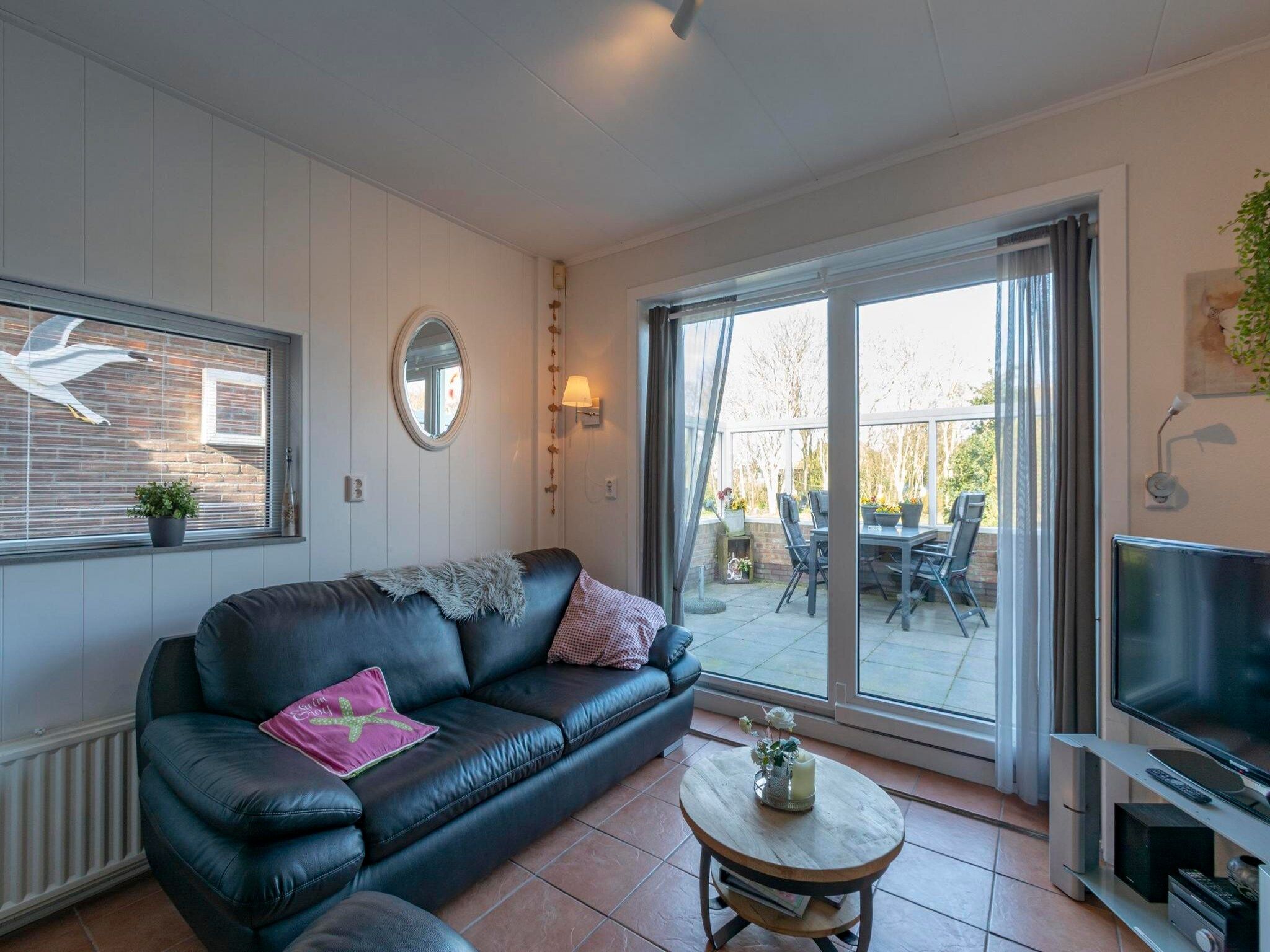 De woonkamer van Klaproos in Groote Keeten