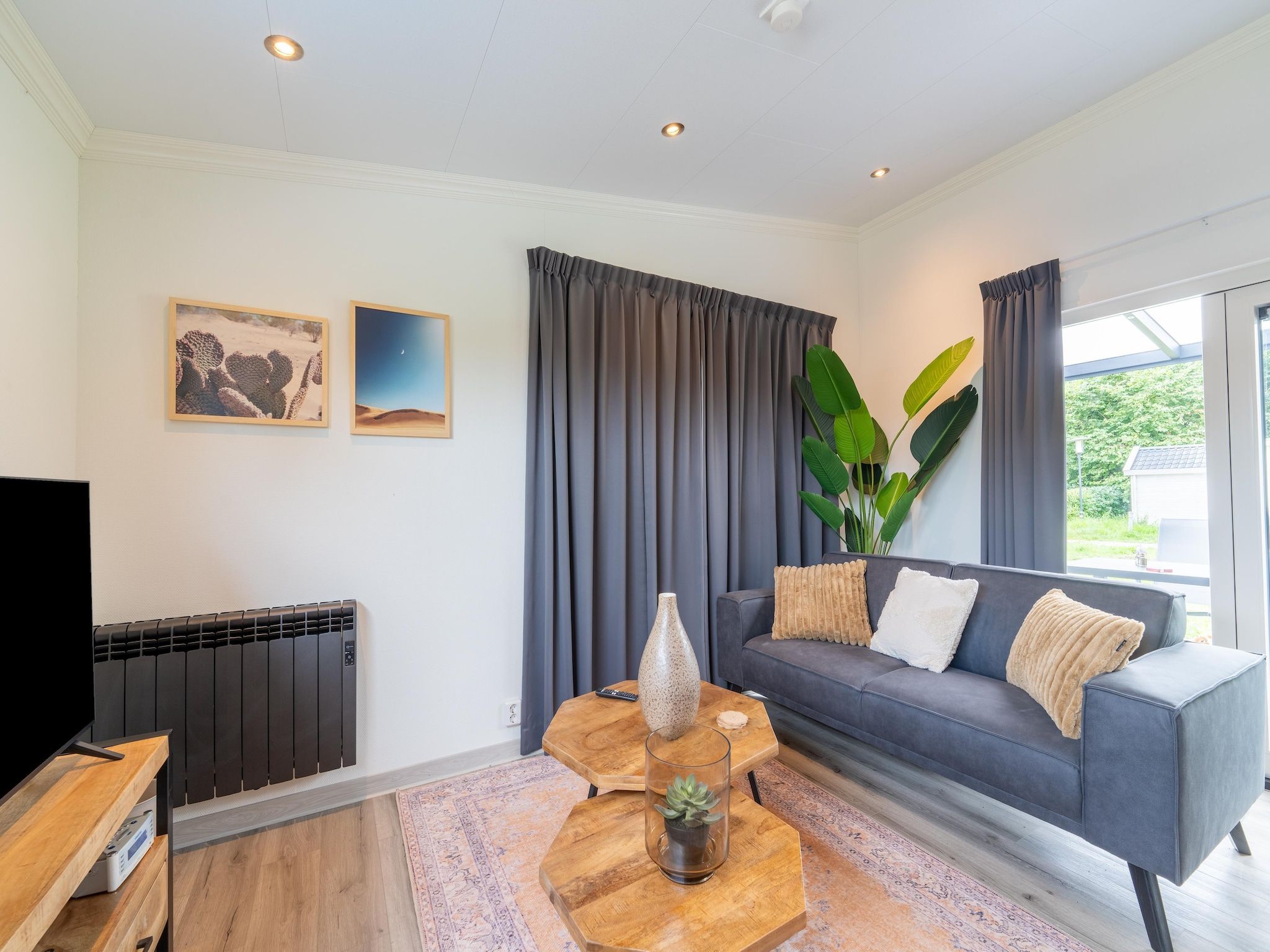 De woonkamer van Brabants Weelde 33 in Molenschot