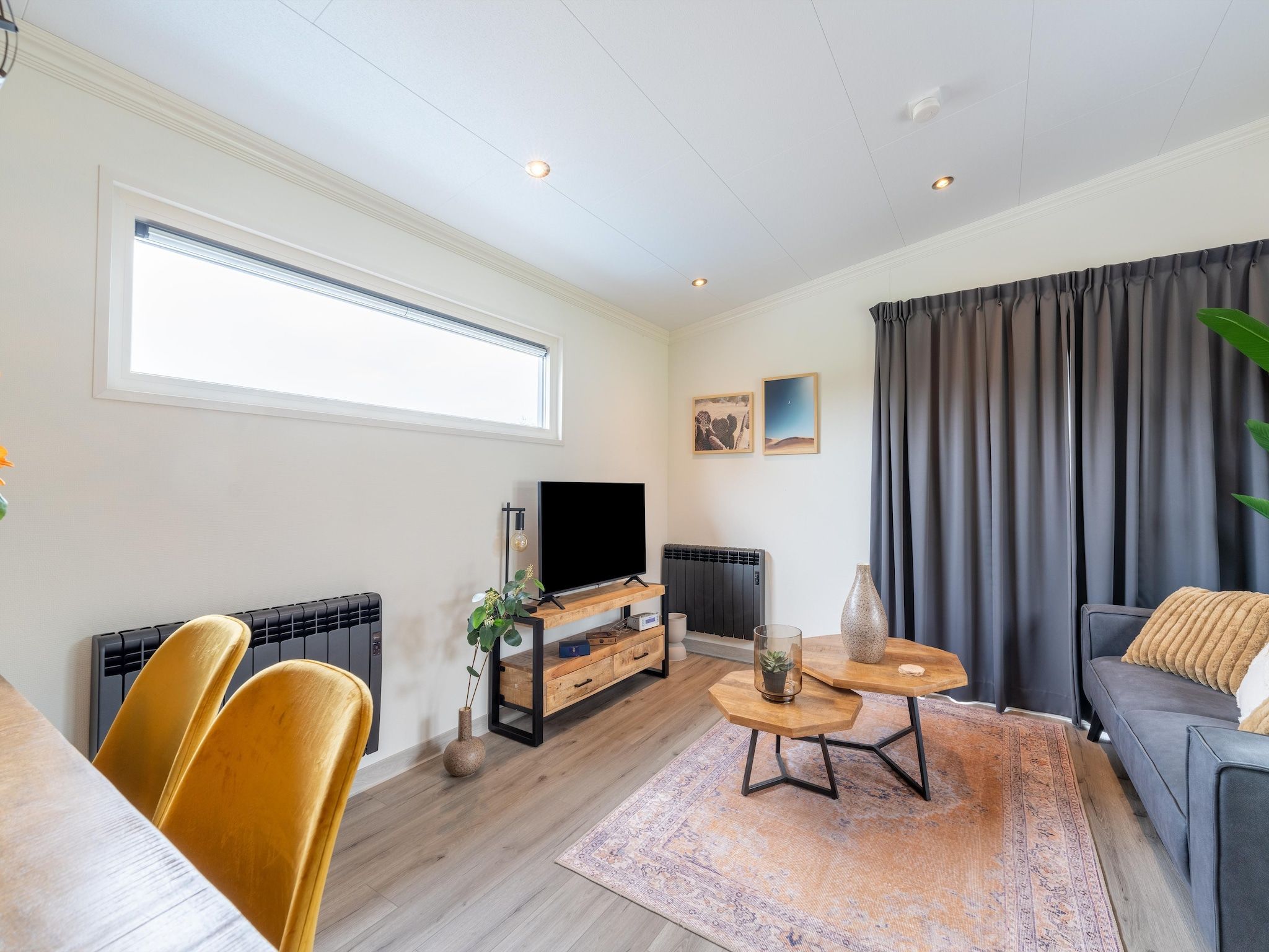 De woonkamer van Brabants Weelde 33 in Molenschot