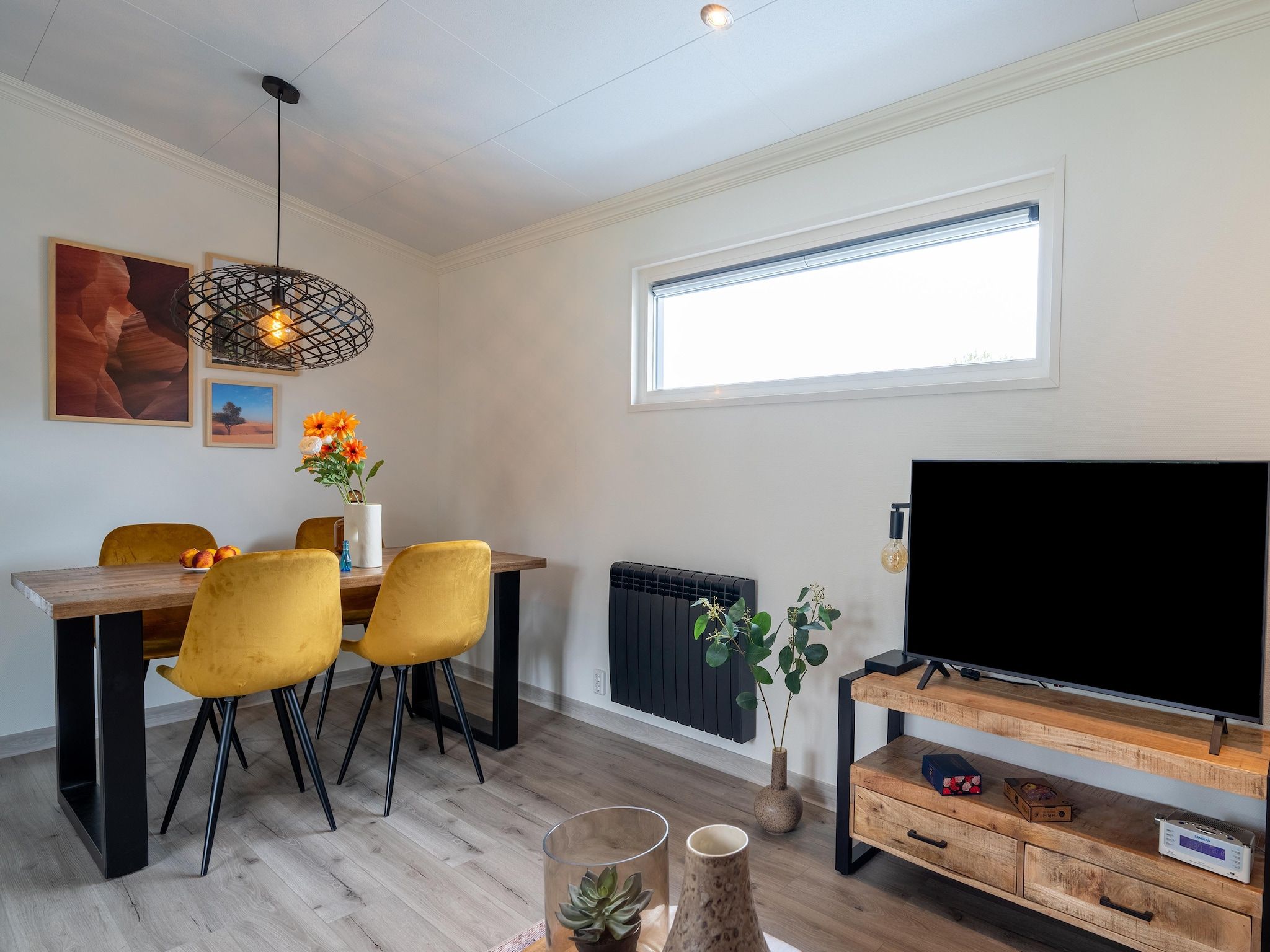 De eetkamer van Brabants Weelde 33 in Molenschot