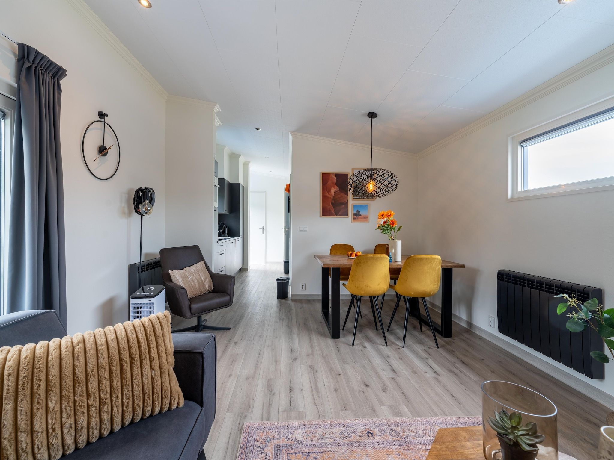 De woonkamer van Brabants Weelde 33 in Molenschot