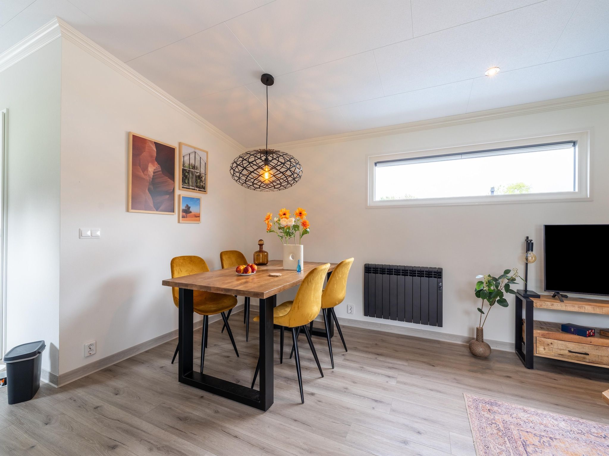 De eetkamer van Brabants Weelde 33 in Molenschot