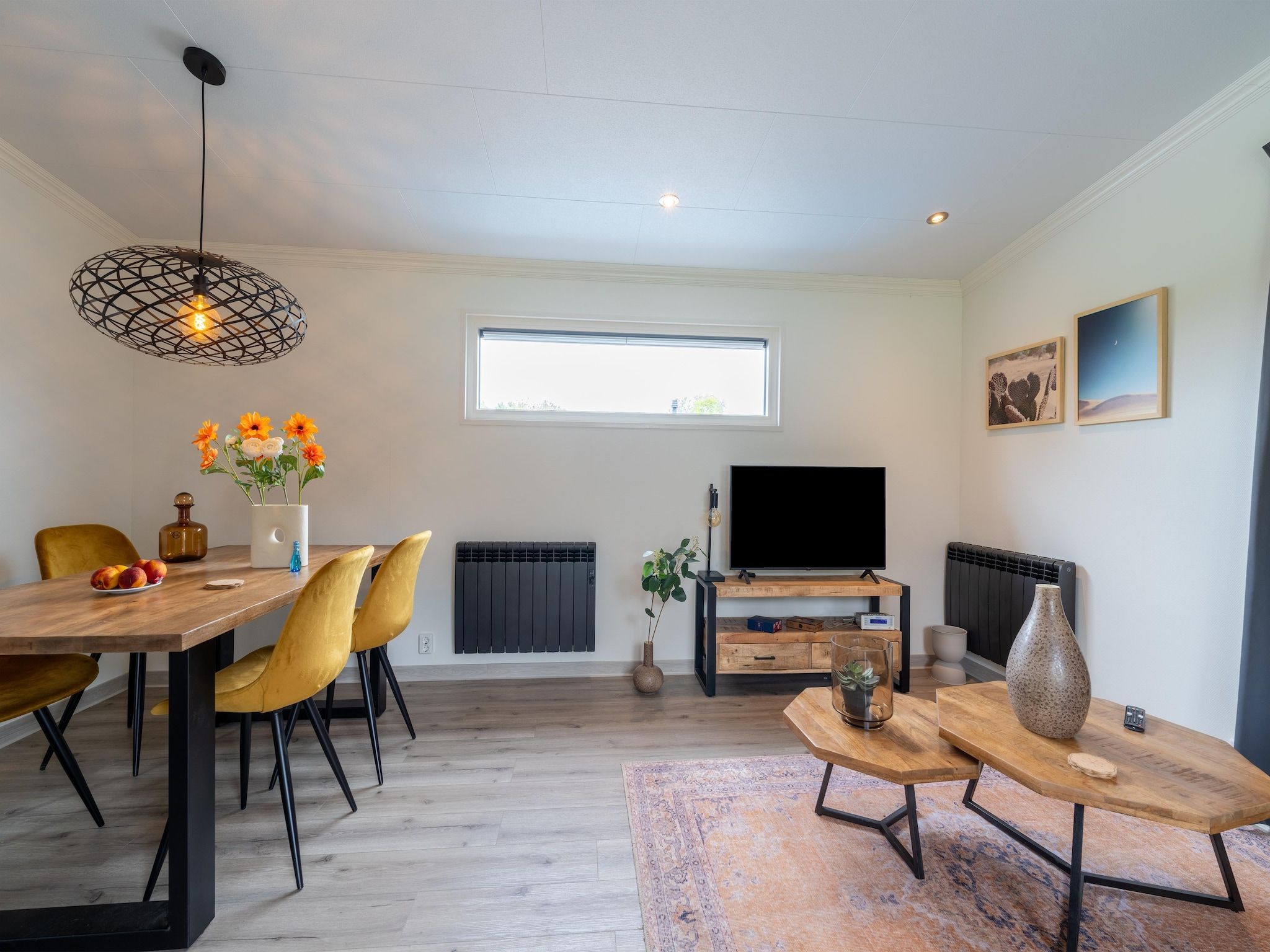 De woonkamer van Brabants Weelde 33 in Molenschot