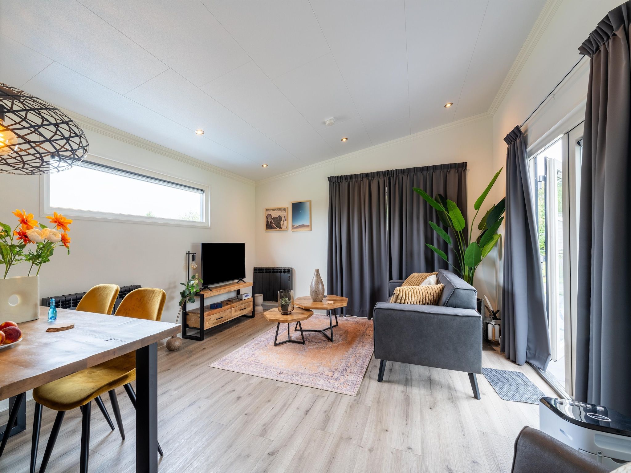 De woonkamer van Brabants Weelde 33 in Molenschot