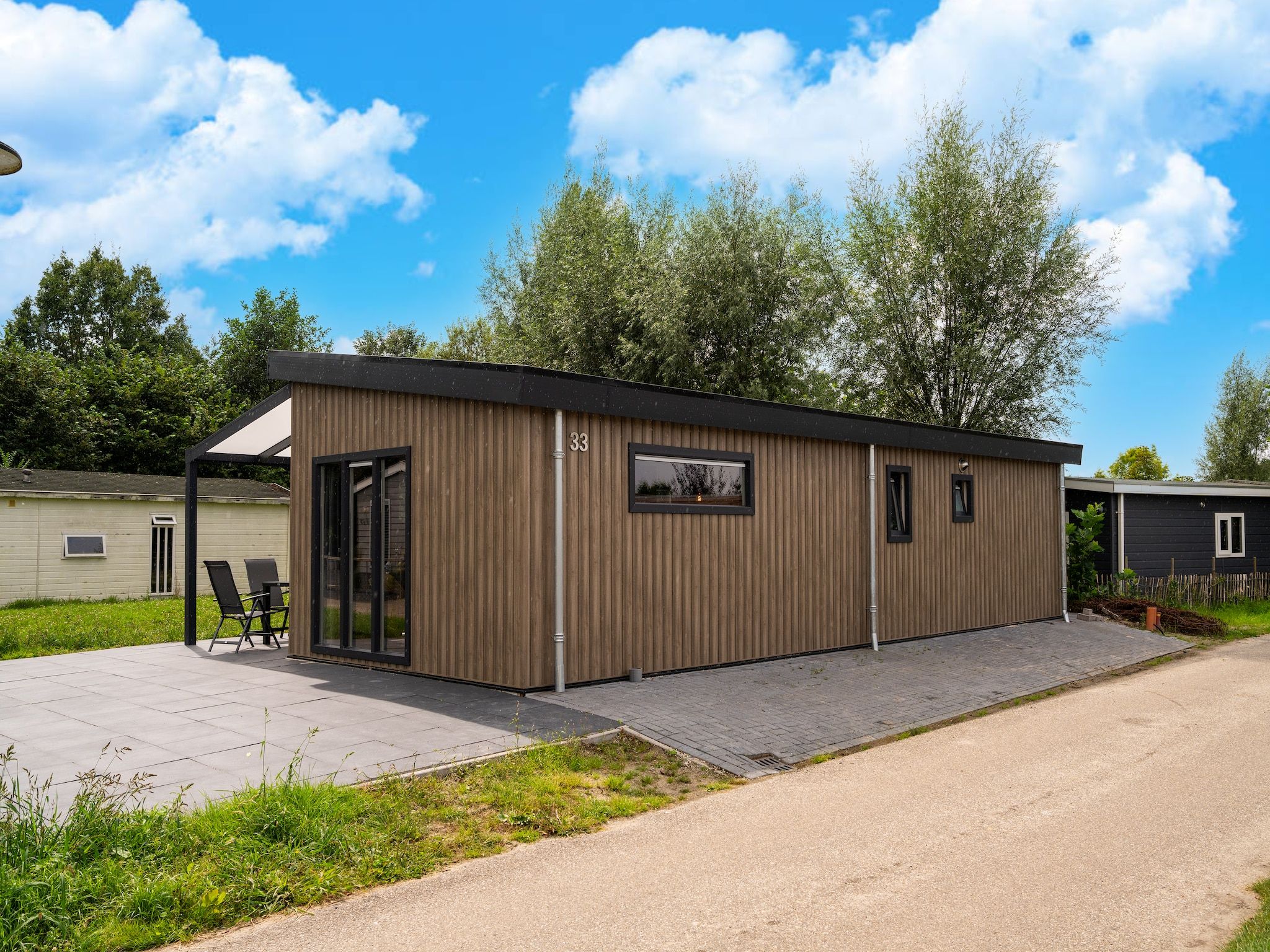 De buitenkant van Brabants Weelde 33 in Molenschot