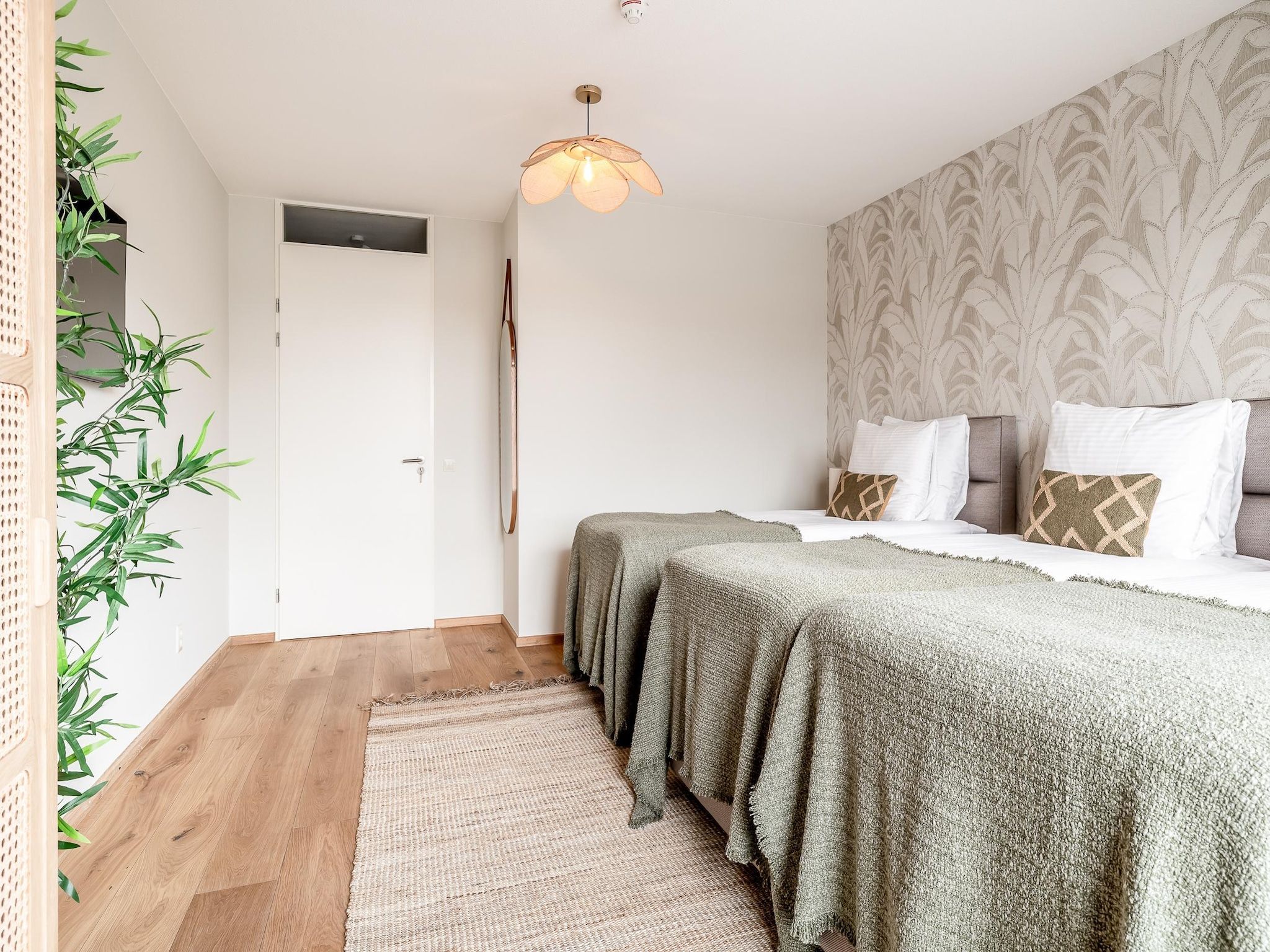 Een slaapkamer van Scheveningen Harbour 36C in Scheveningen