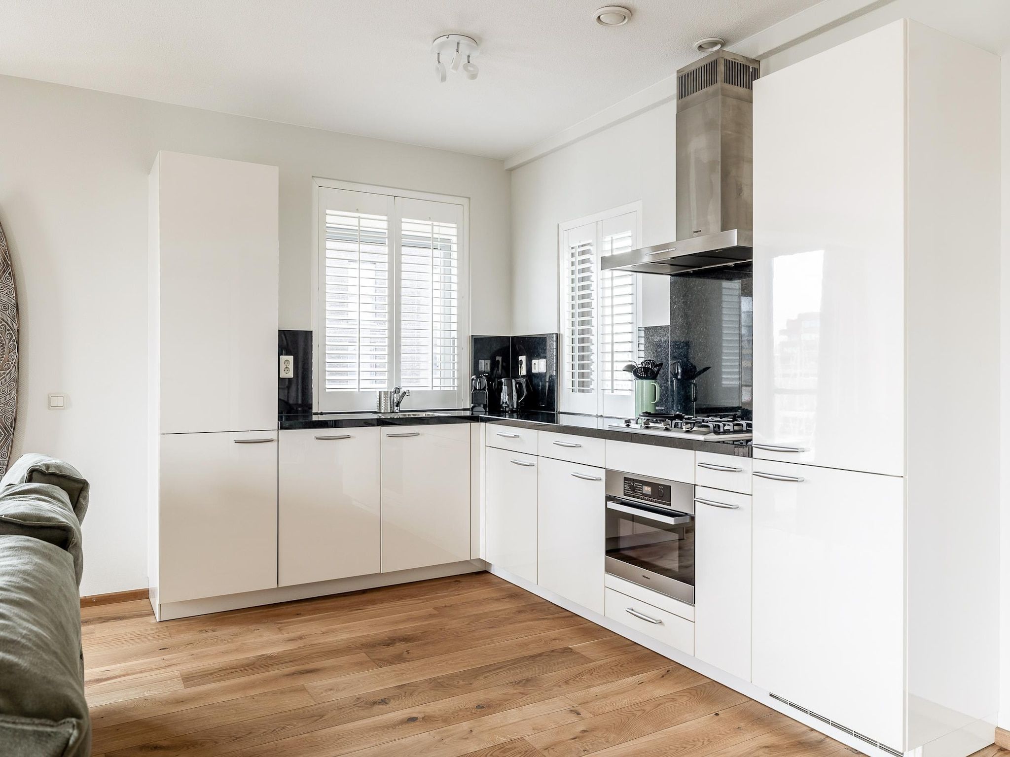 De keuken van Scheveningen Harbour 36C in Scheveningen