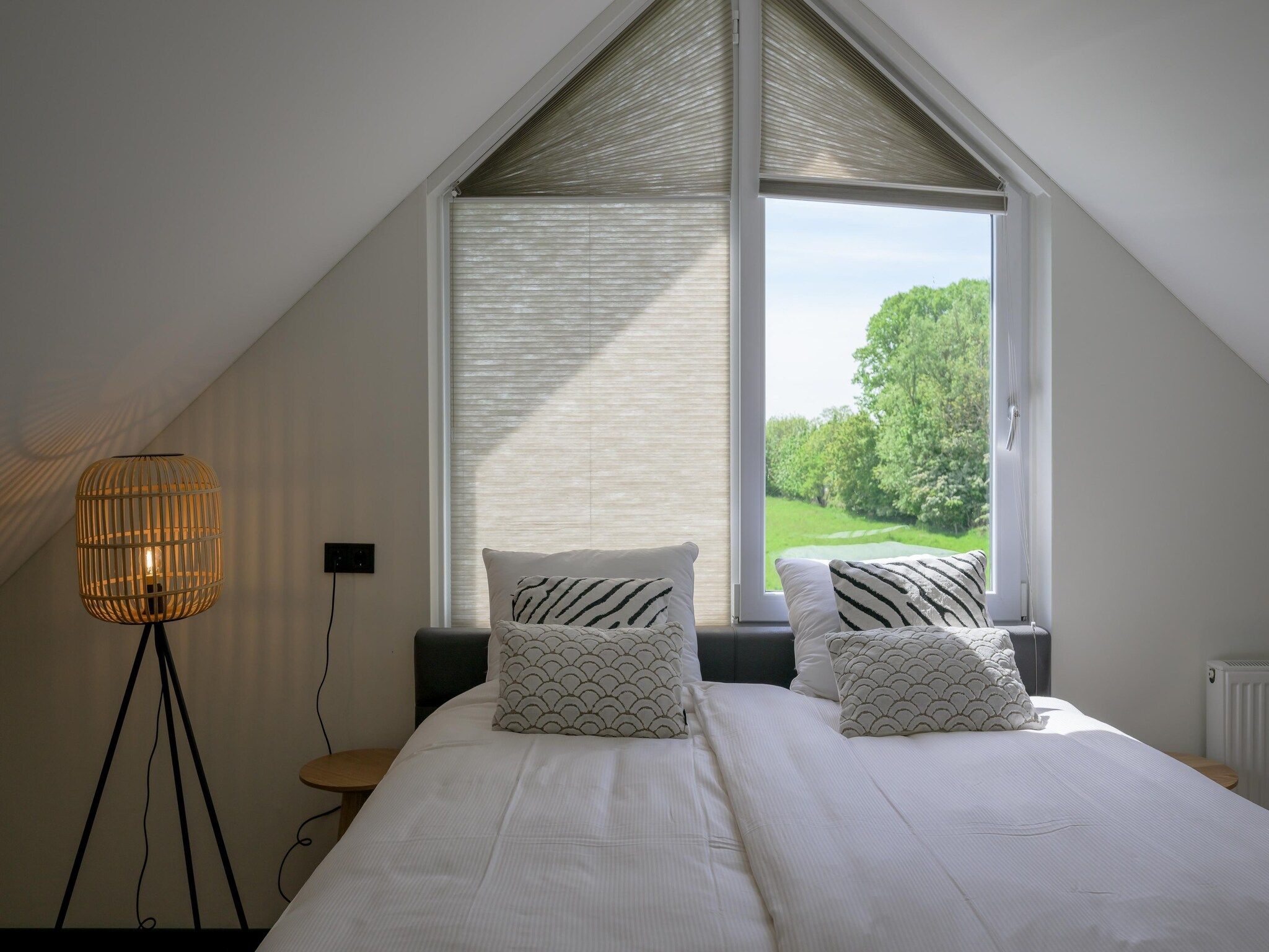 Een slaapkamer van 8 persoons villa in Sondel