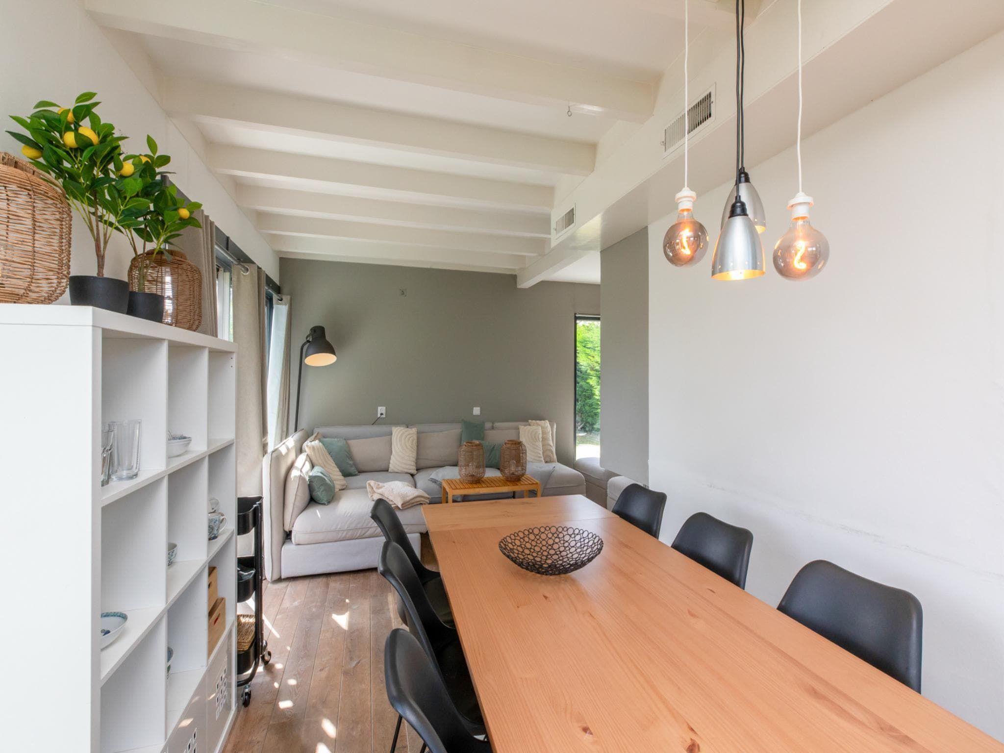 De eetkamer van Strandhuis Schoneveld in Breskens