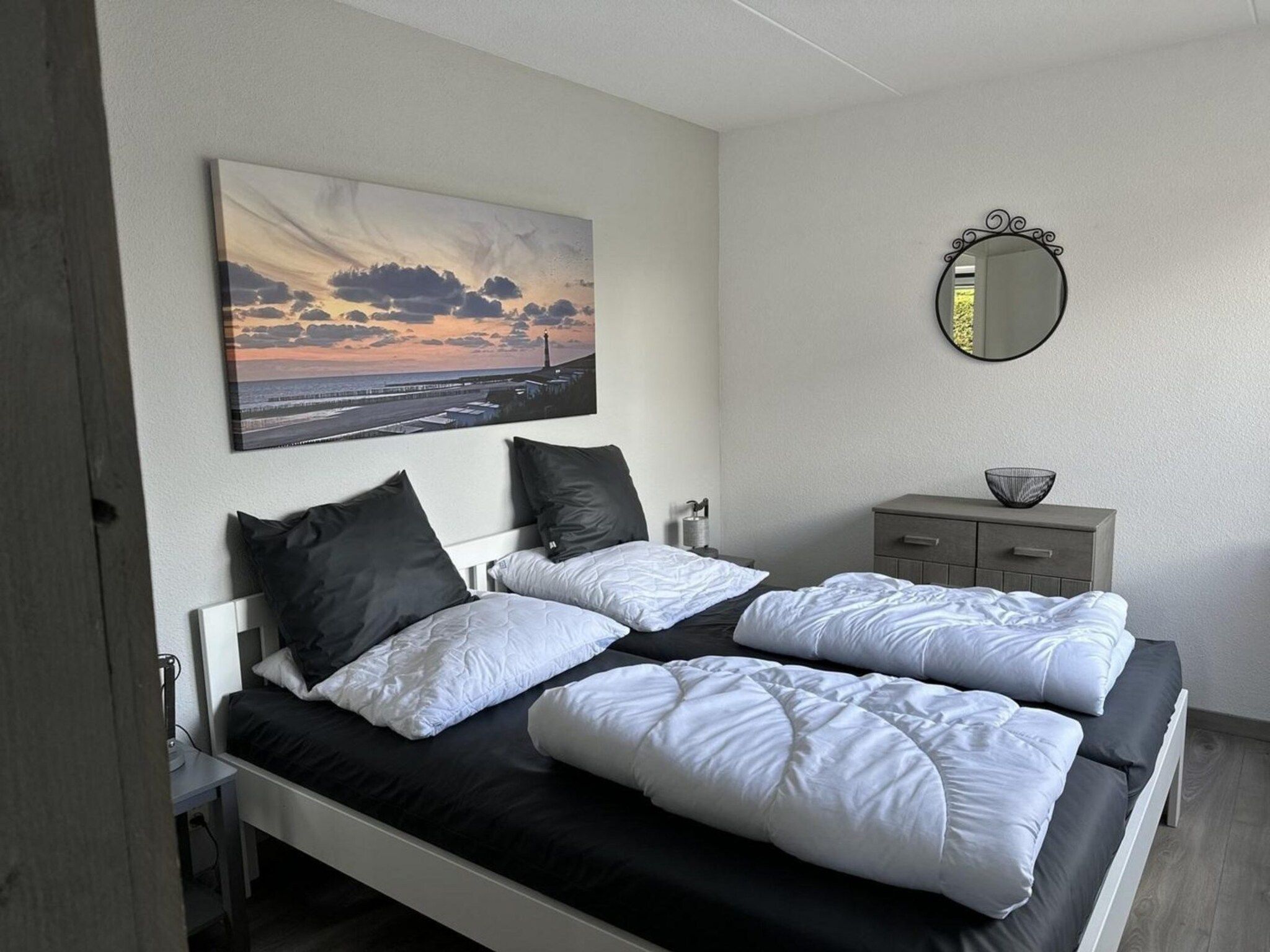 Een slaapkamer van Scheldeveste 144 Schelde Breskens in Breskens