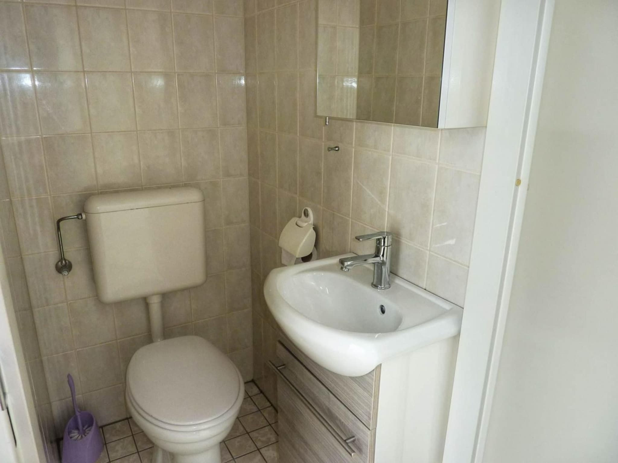 De badkamer van Scheldeveste 149 Schelde Breskens in Breskens