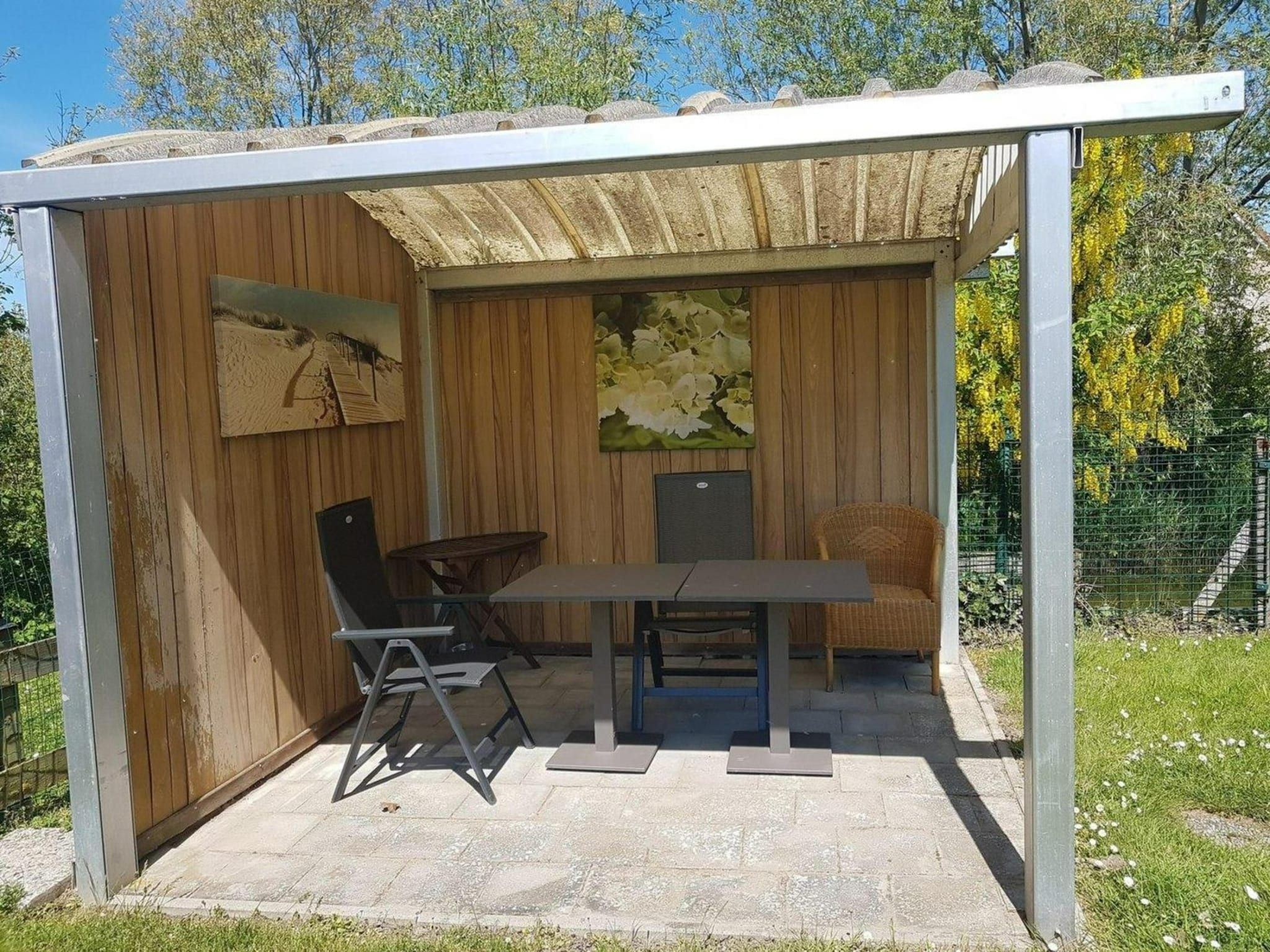 De tuin van Scheldeveste 149 Schelde Breskens in Breskens