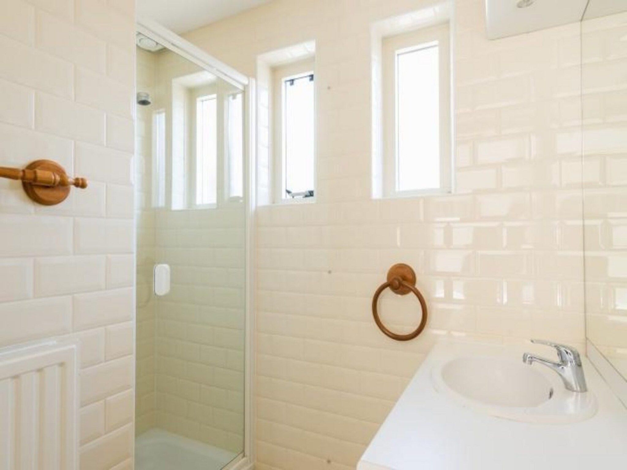 De badkamer van Scheldeveste 151 Schelde Breskens in Breskens