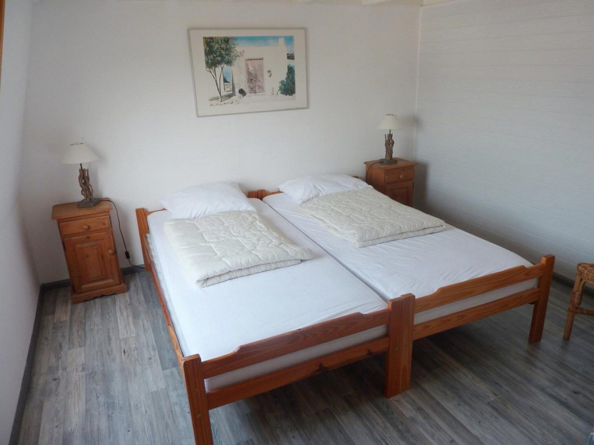 Een slaapkamer van Schoneveld 11 Zeester Breskens in Breskens