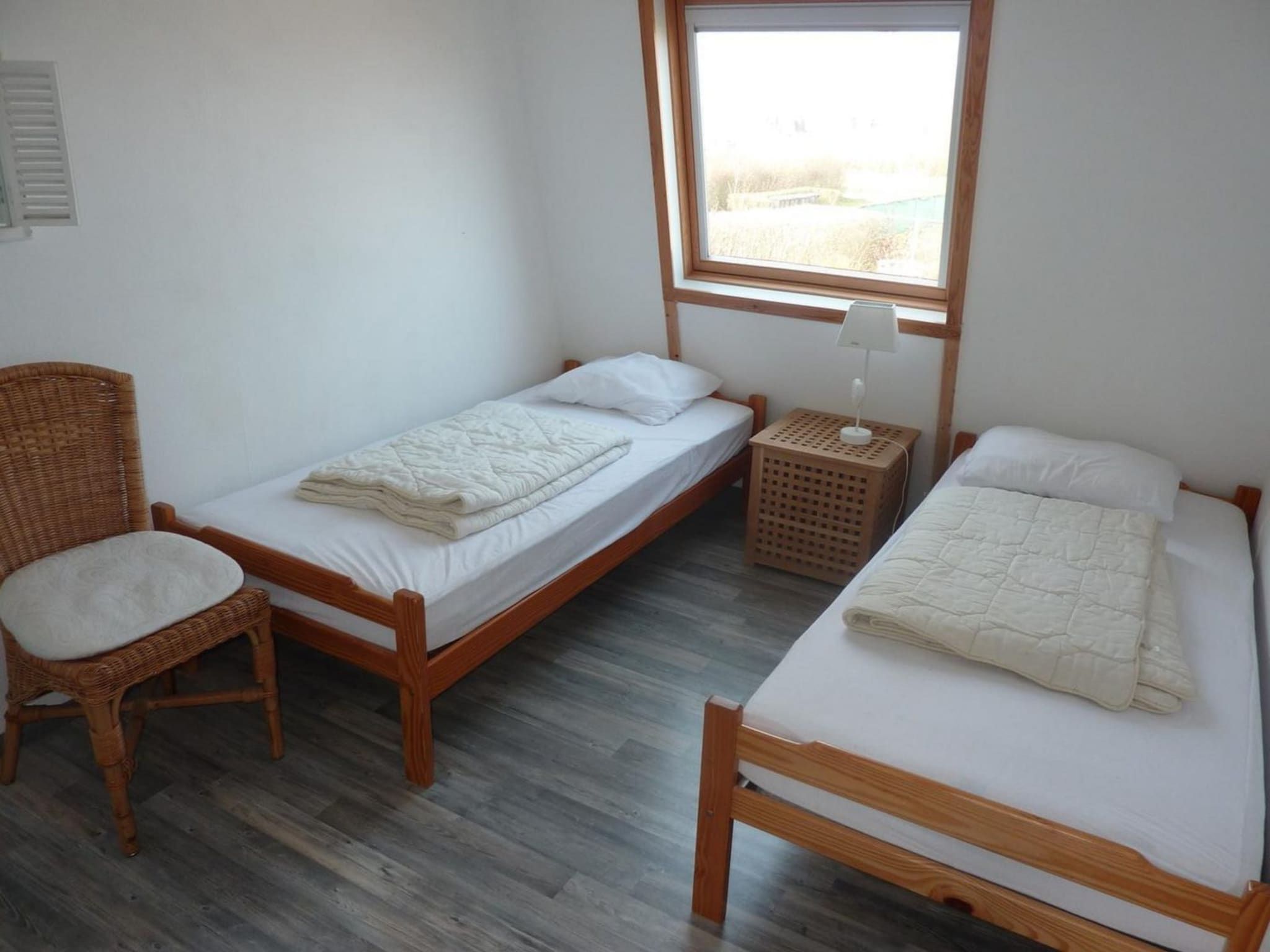 Een slaapkamer van Schoneveld 11 Zeester Breskens in Breskens