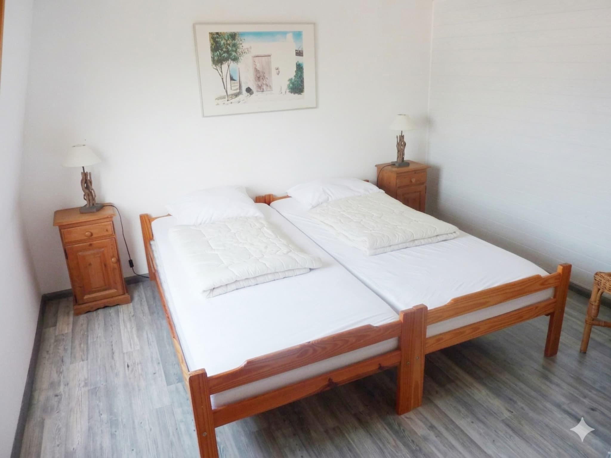 Een slaapkamer van Schoneveld 11 Zeester Breskens in Breskens