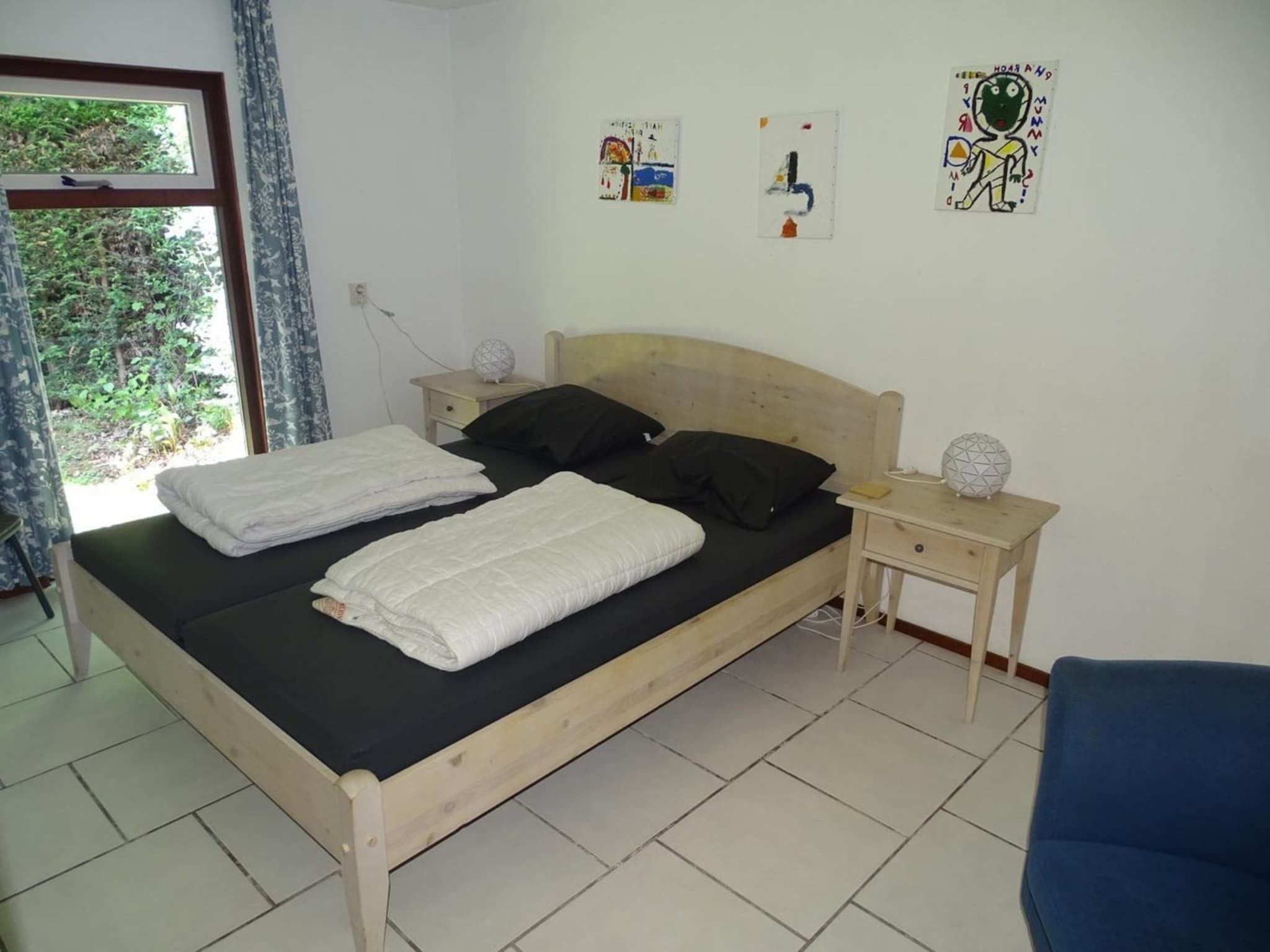 Een slaapkamer van Schoneveld 32 Zeester Breskens in Breskens