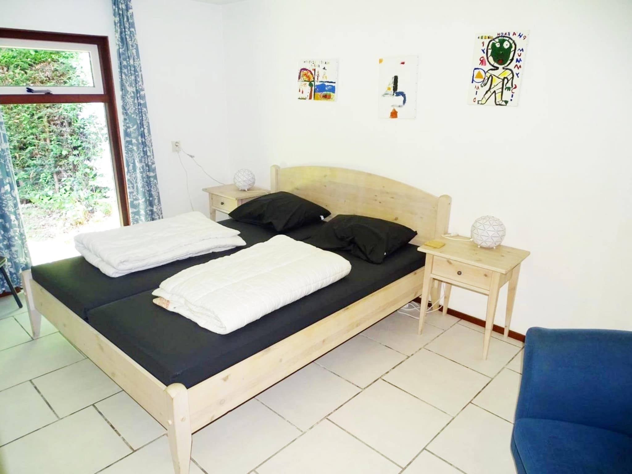Een slaapkamer van Schoneveld 32 Zeester Breskens in Breskens
