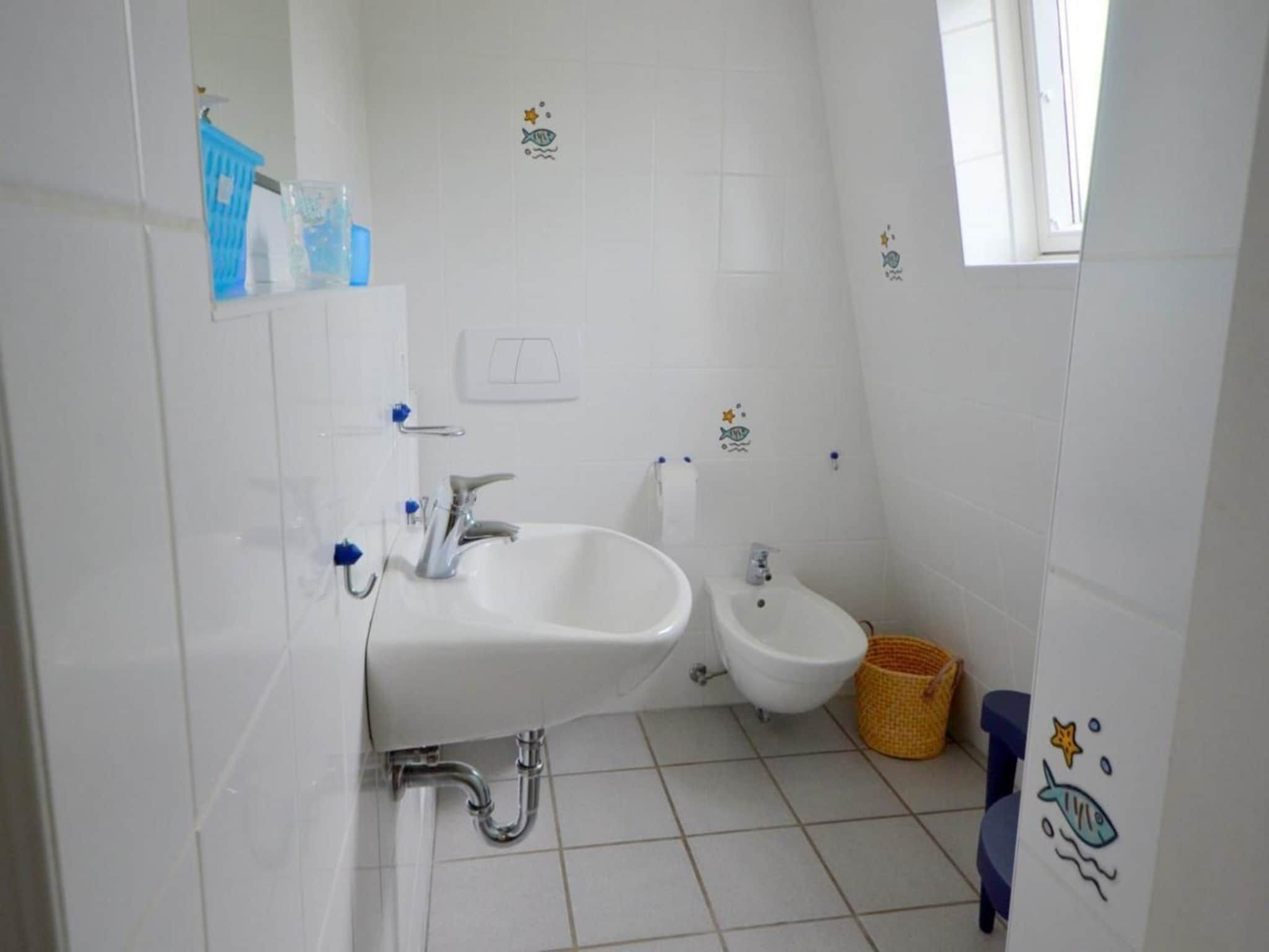 De badkamer van Schoneveld 35 Zeester Breskens in Breskens