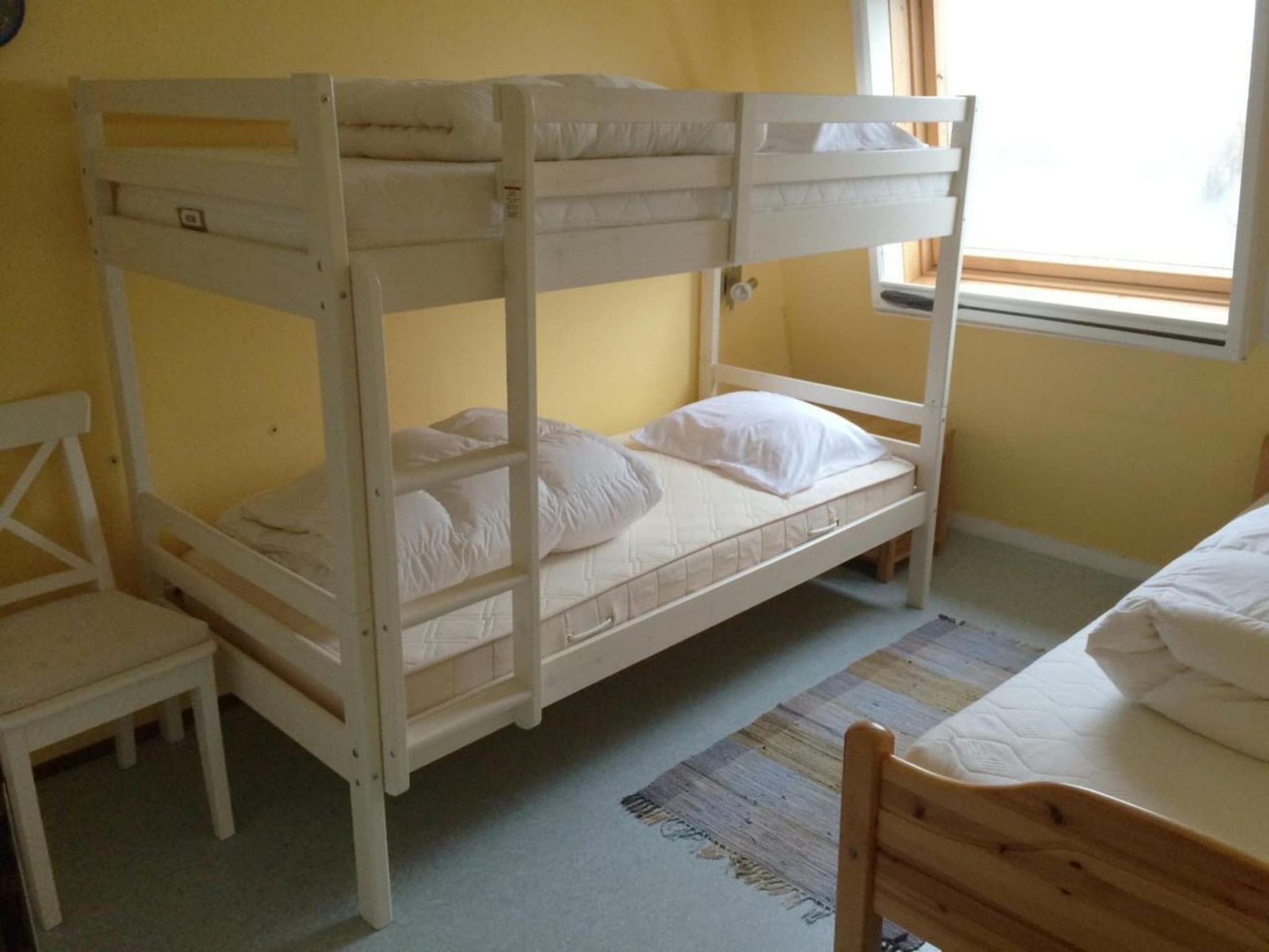 Een slaapkamer van Schoneveld 35 Zeester Breskens in Breskens