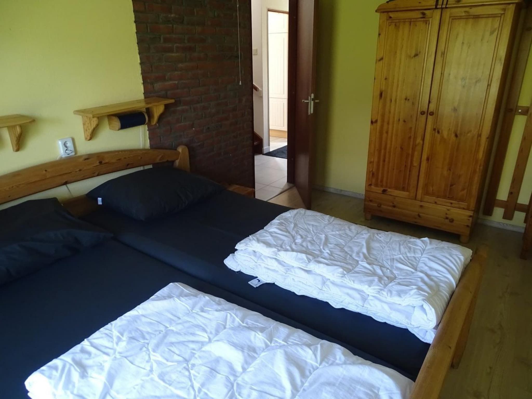 Een slaapkamer van Schoneveld 36 Zeester Breskens in Breskens