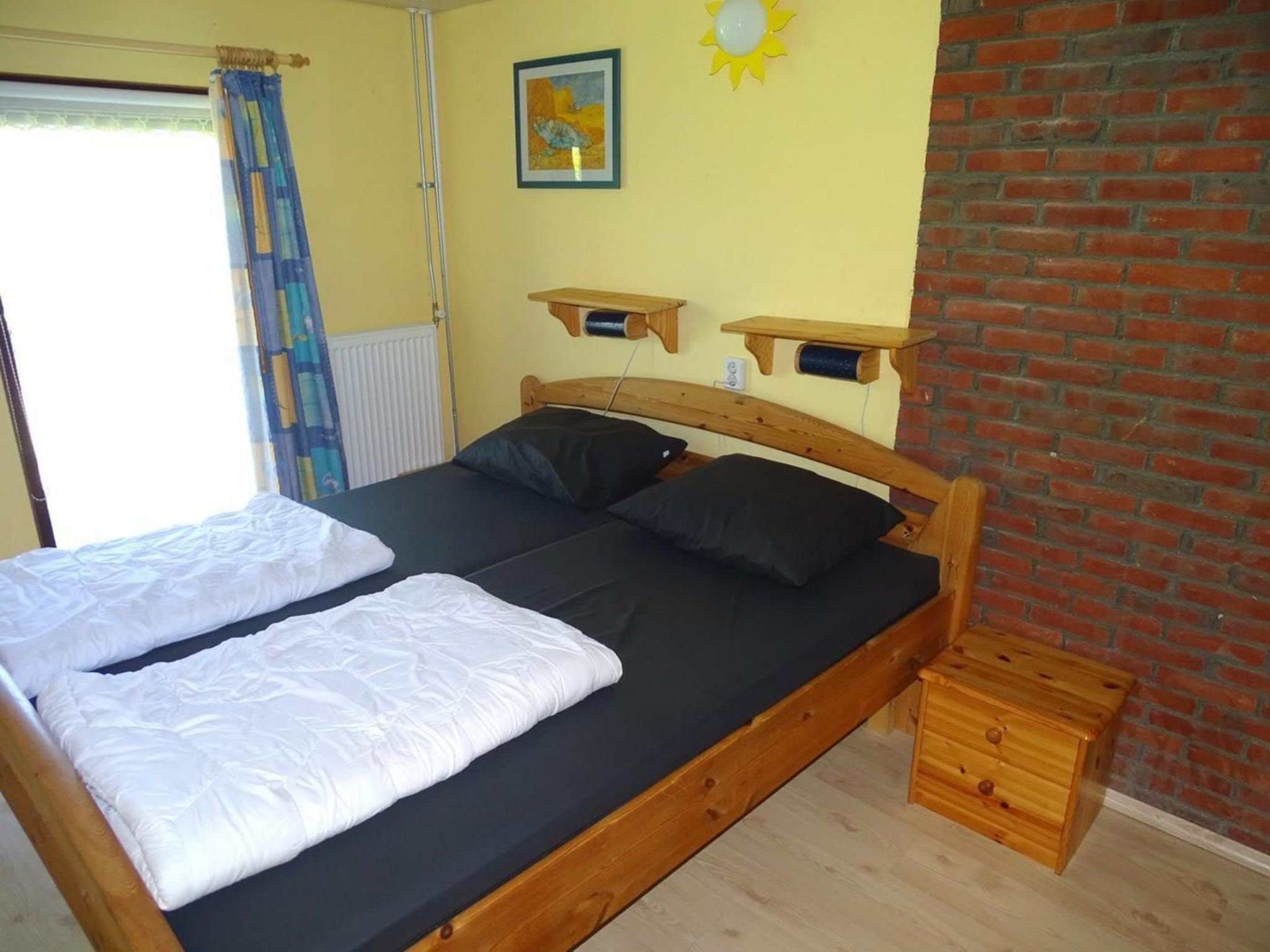 Een slaapkamer van Schoneveld 36 Zeester Breskens in Breskens