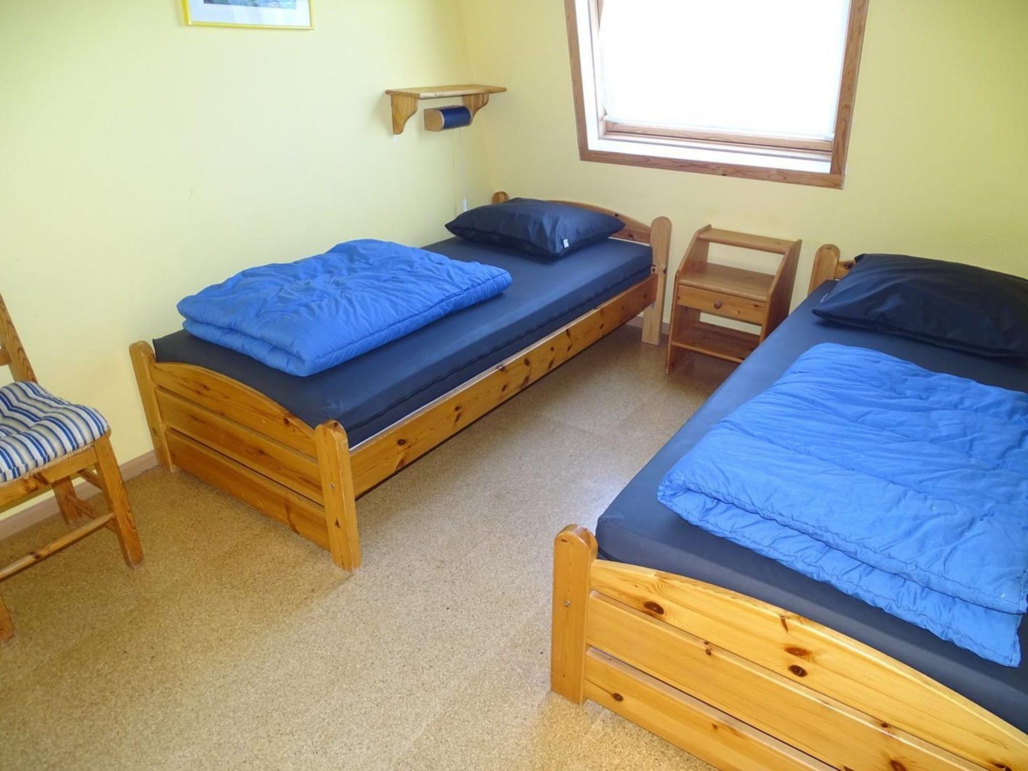 Een slaapkamer van Schoneveld 36 Zeester Breskens in Breskens